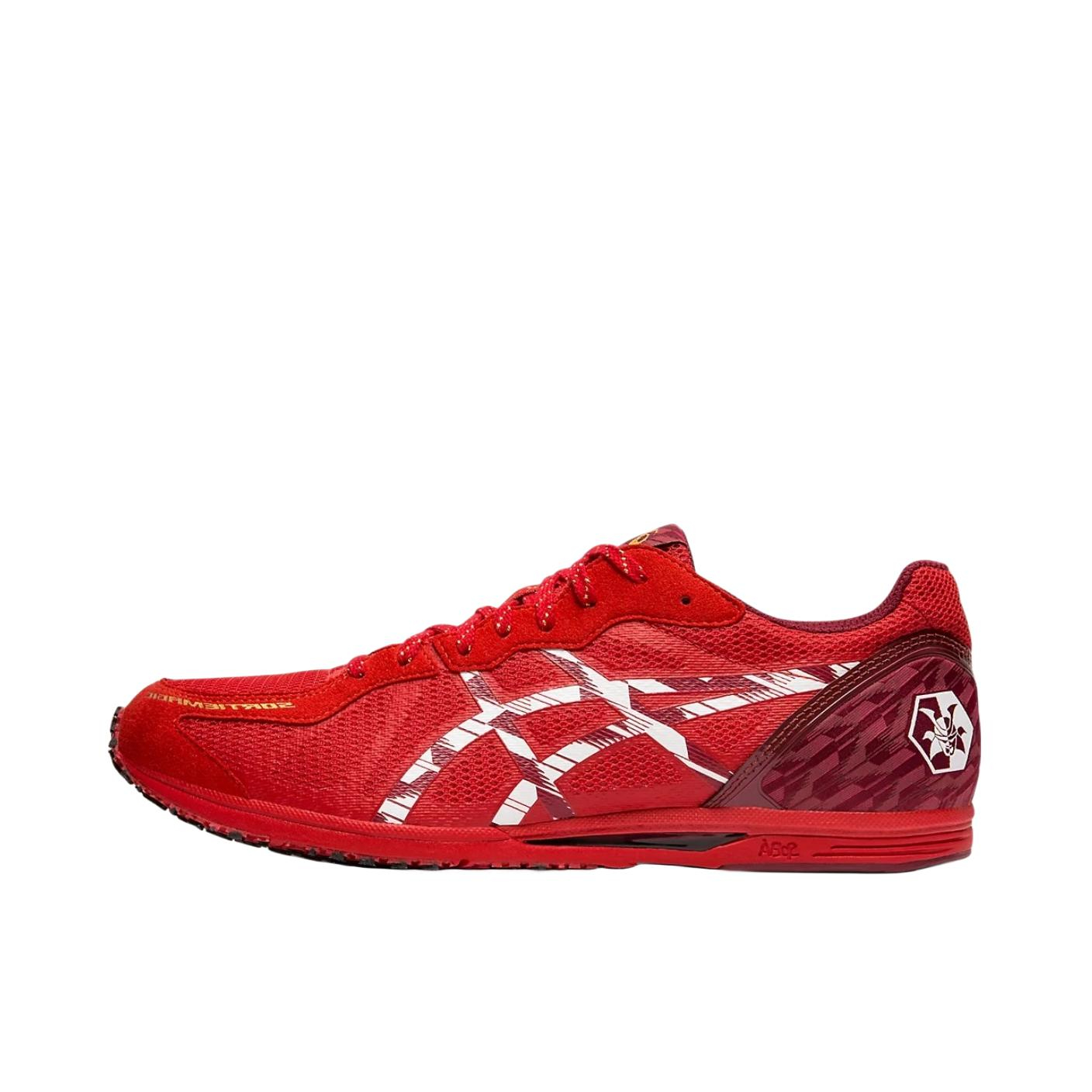 推荐商品：Asics/亚瑟士 Sortiemagic RP 4 透气舒适 减震耐磨 网布 合成革 跑鞋 红色/酒红