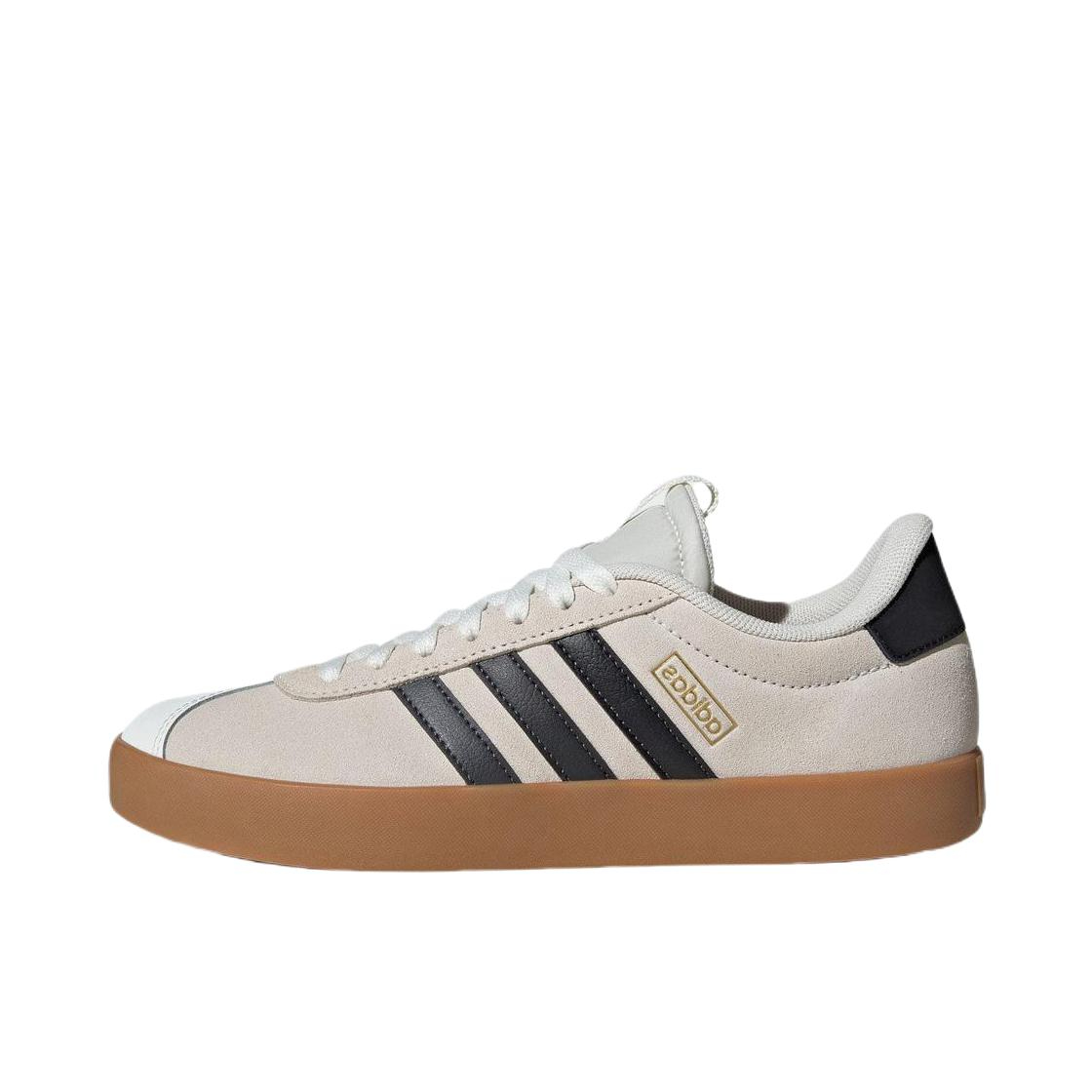 推荐商品：adidas VL Court 3.0 板鞋 T头鞋 德训鞋 舒适百搭防滑耐磨运动休闲贴合支撑圆头 女款/棕色