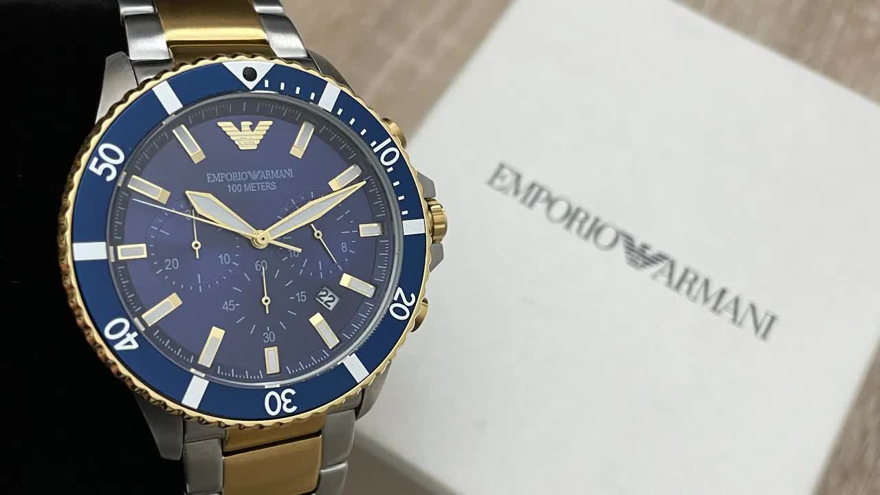 💥💖 型男必备！阿玛尼 AR11362 腕表✨