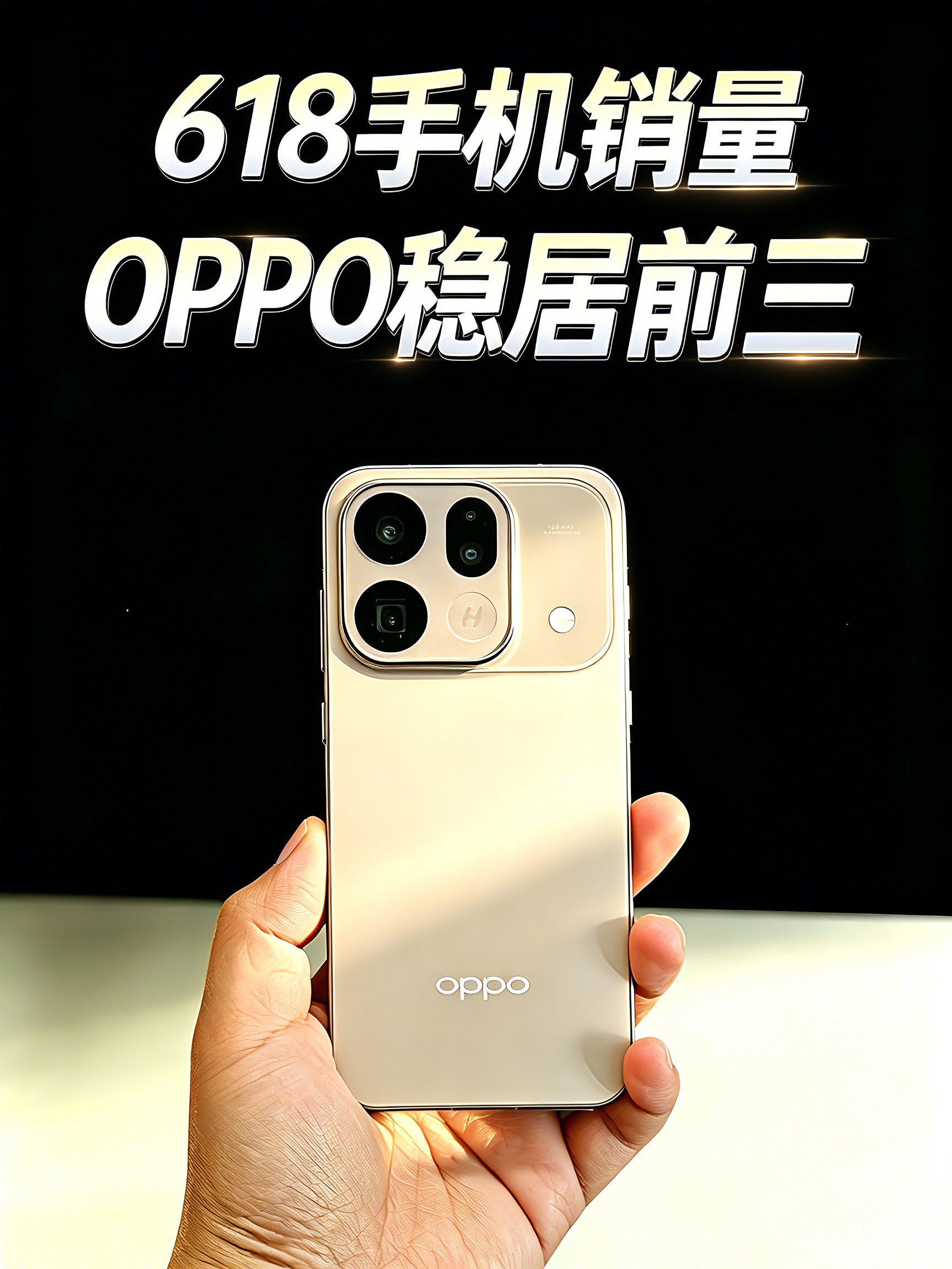 618手机销量榜出炉，OPPO稳居前三