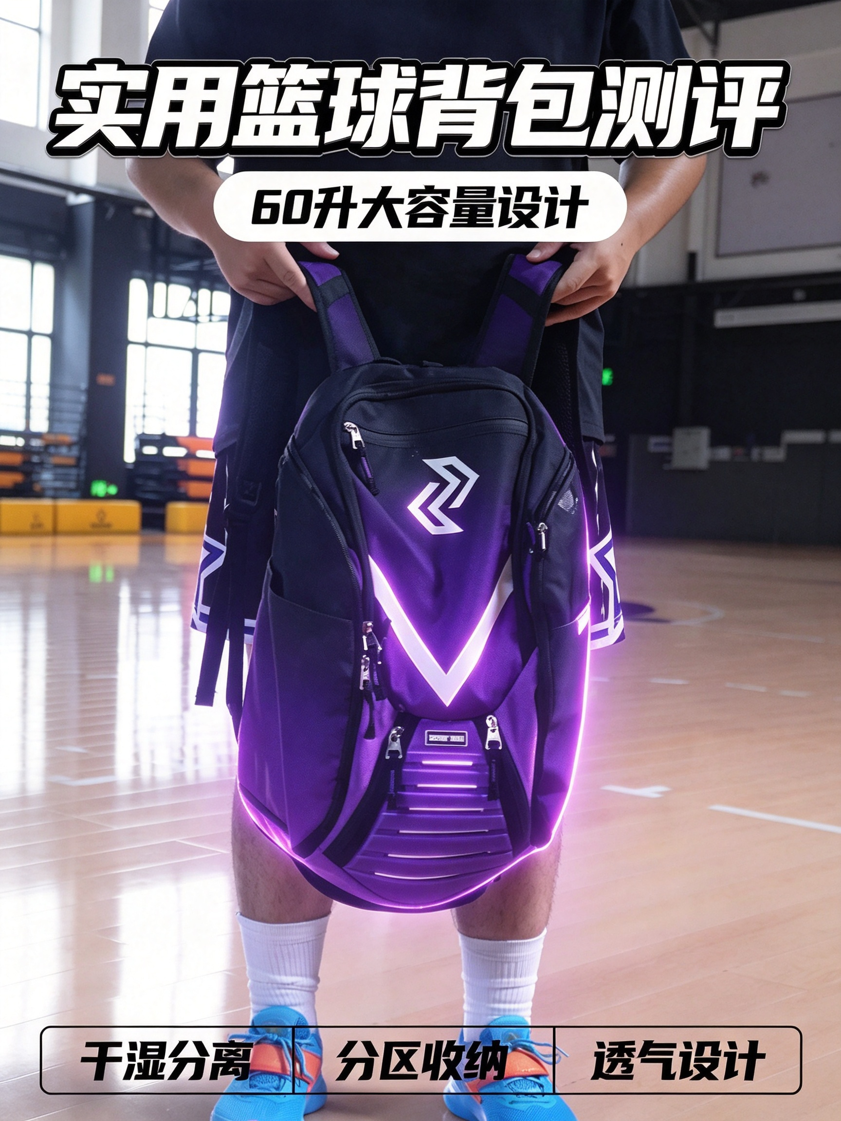 终于翻到了适合篮球手的背包！