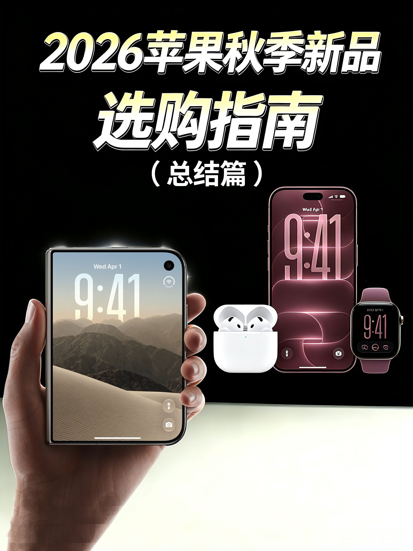 2026苹果秋季新品选购指南（总结篇）