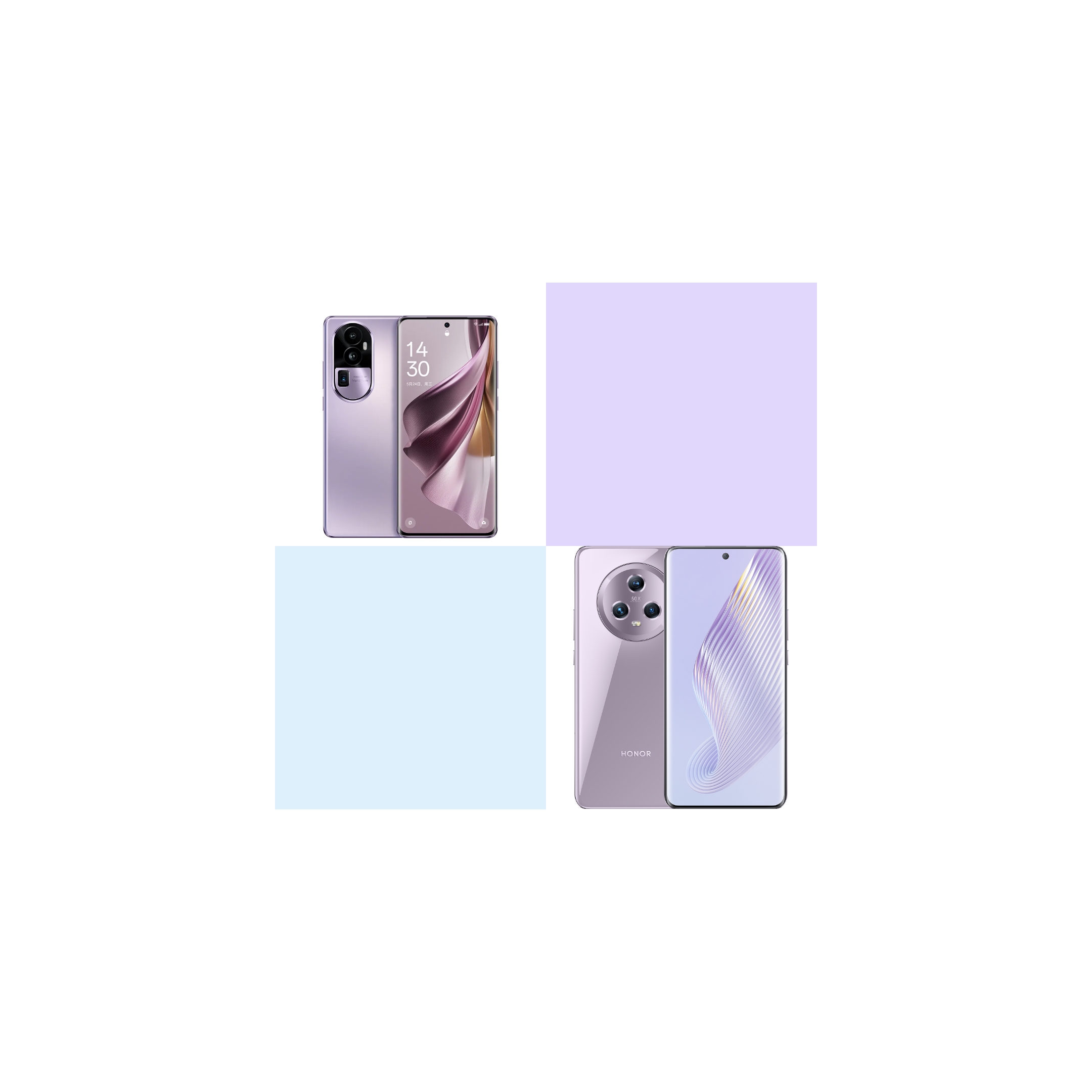 OPPO Reno10 Pro+「对比」荣耀 Magic5