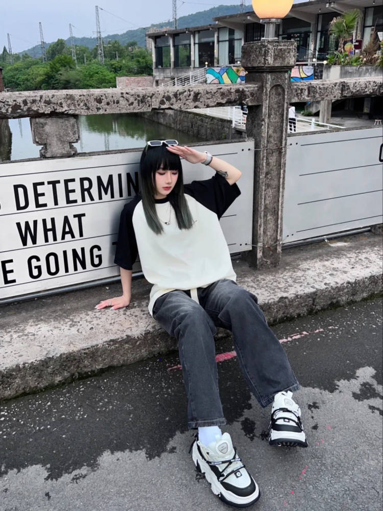连男朋友都夸帅的街头穿搭