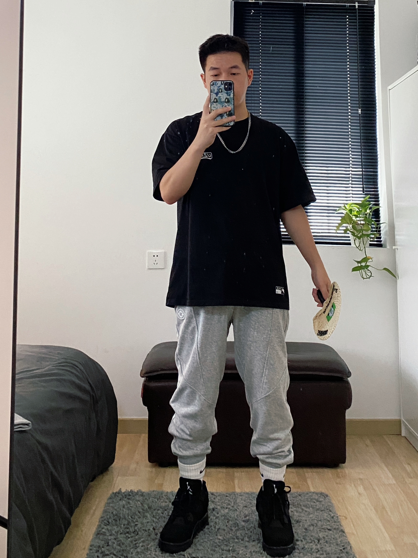 ootd｜露营男孩灰色系穿搭⛺️
