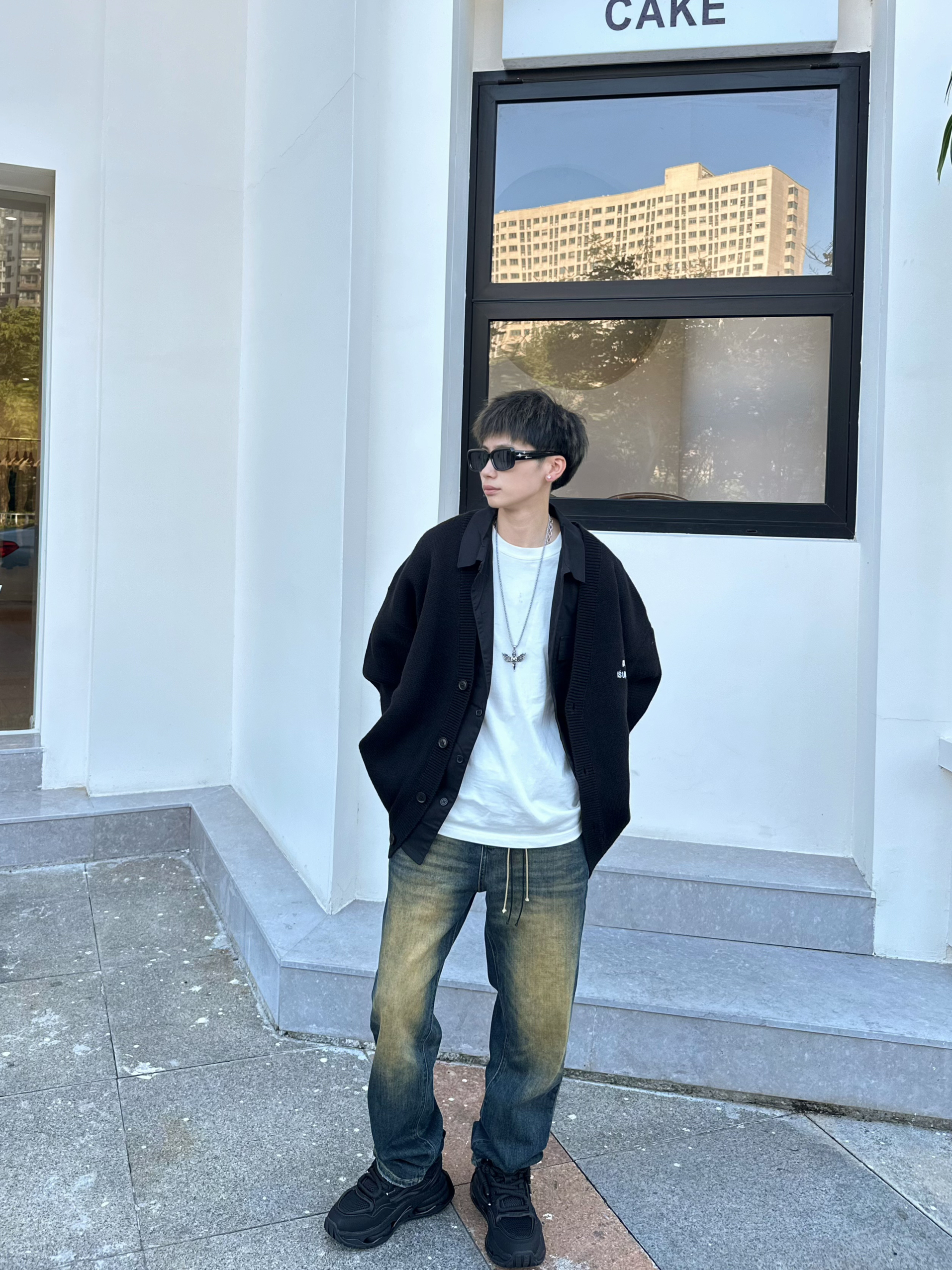 OOTD | 一键开启早秋学院风 | 小个子无性别风穿搭