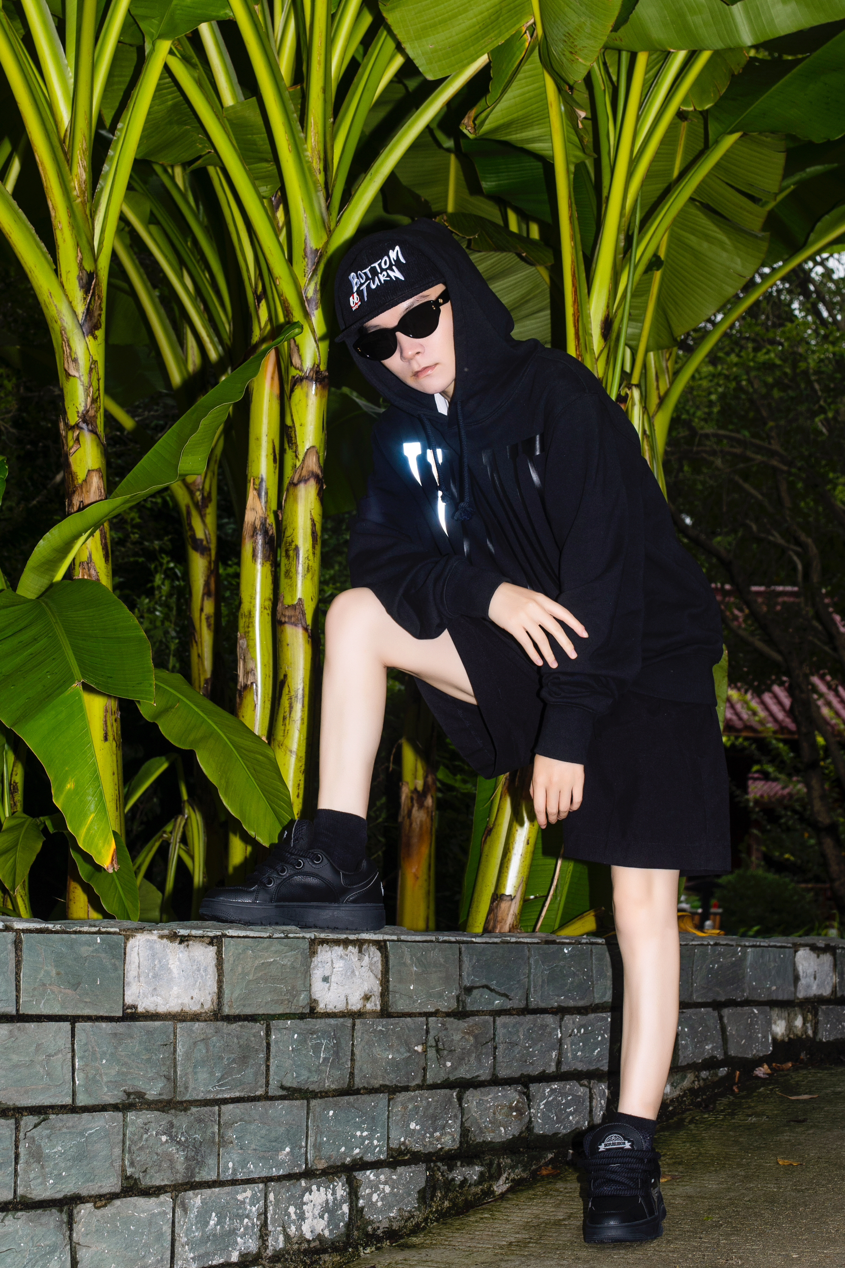 OOTD｜早秋卫衣短裤 一起citywalk