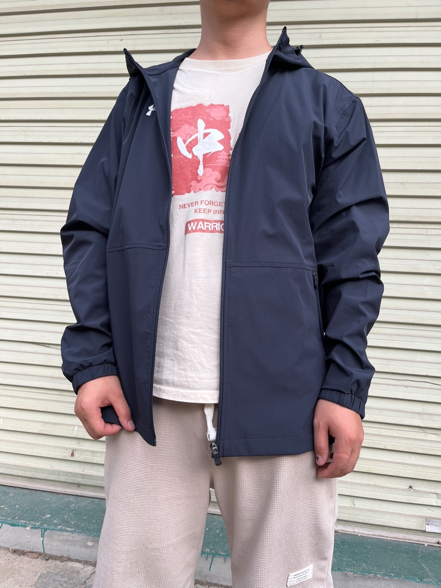 OOTD｜安德玛这件外套太绝了！！