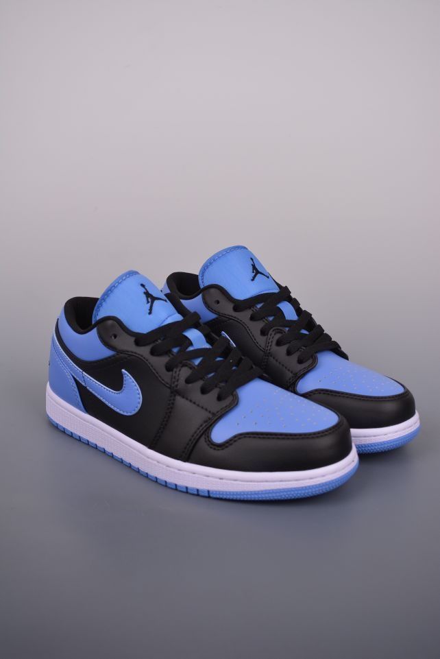 Air Jordan 1 Low 黑篮脚趾