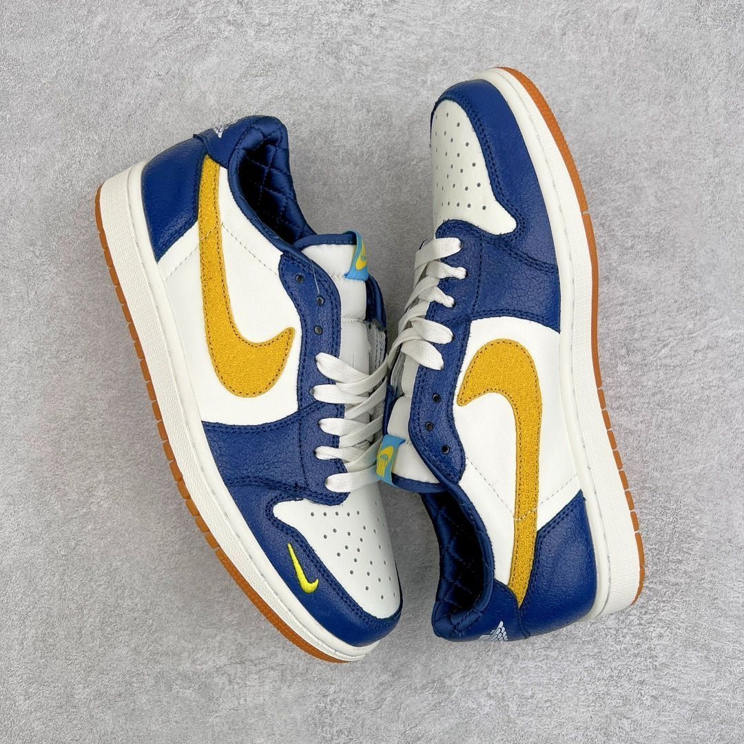 AJ1 Low 低帮 白蓝黄