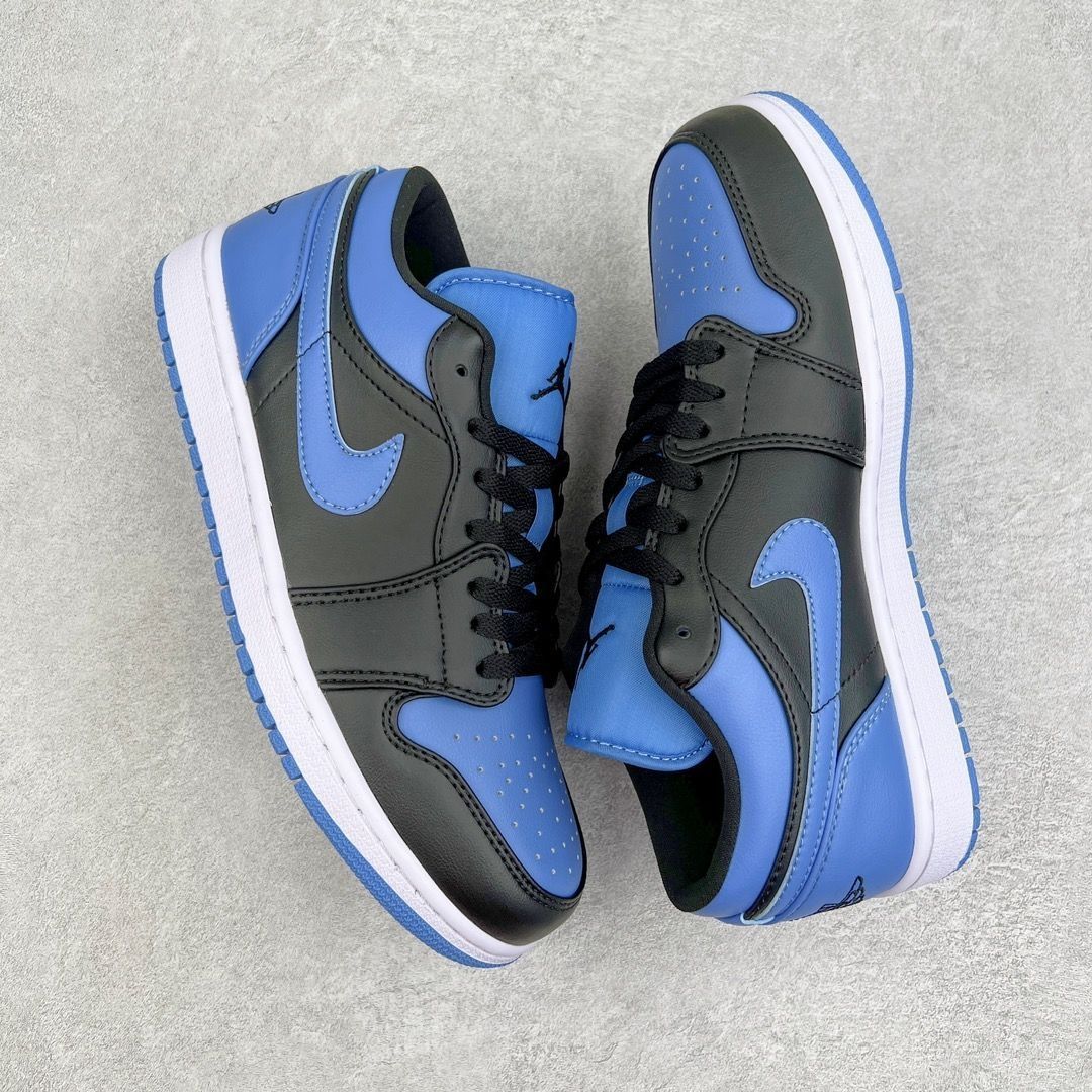 AJ1 Low 低帮 黑蓝
