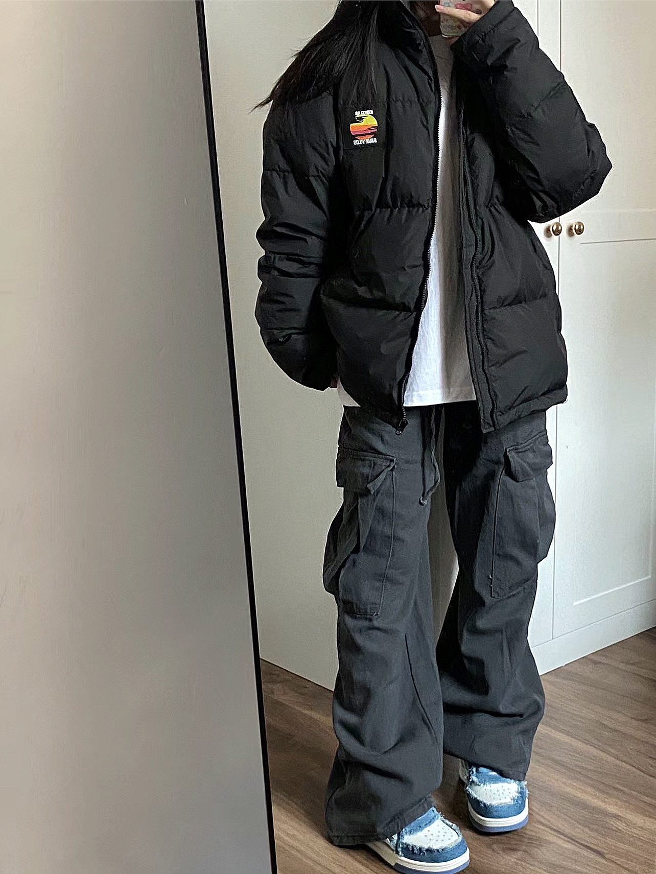百搭❄️☃️黑色羽绒服！真的可以穿好多年！
