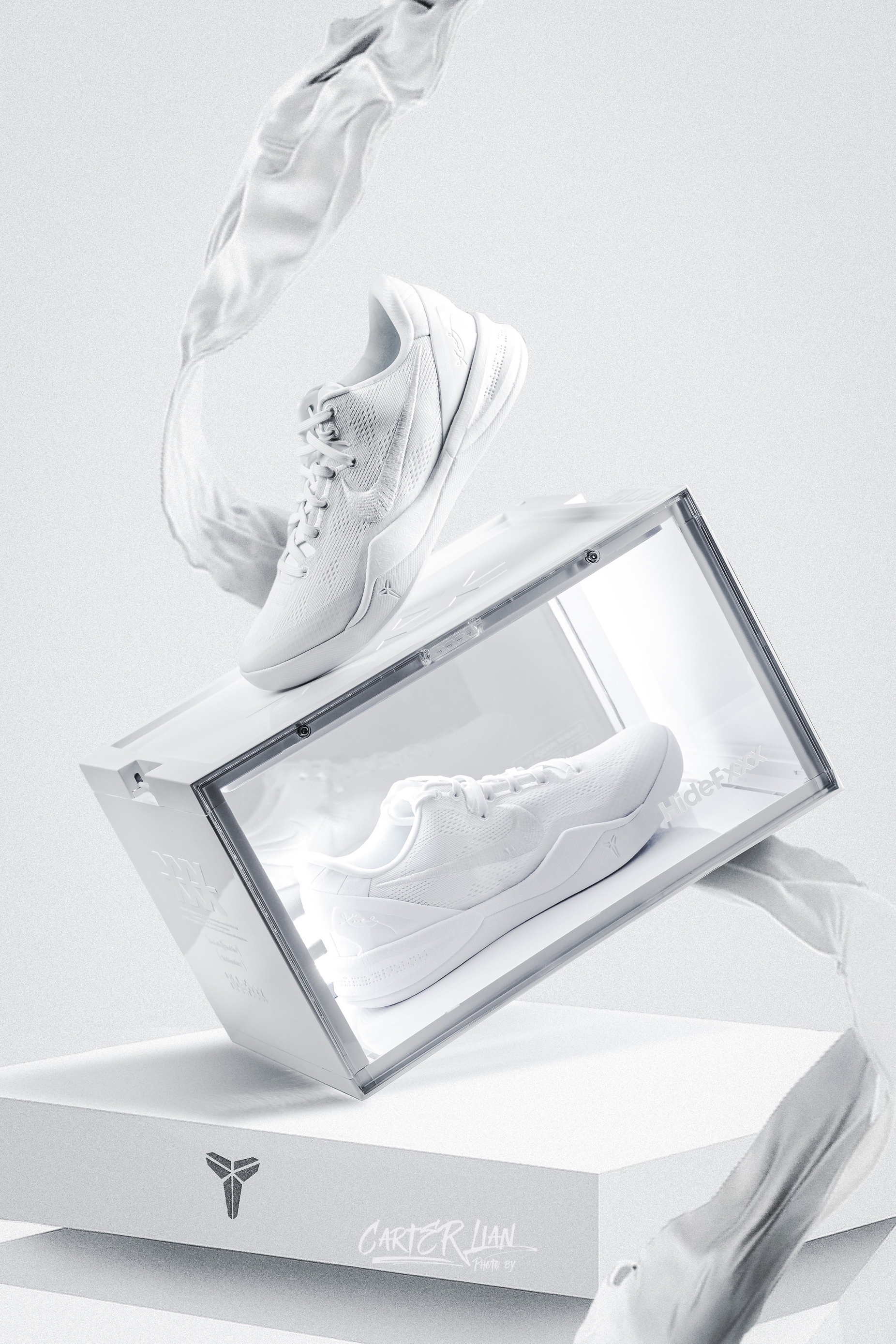 纯白虽然不耐脏不过真的好看Kobe 8 Halo