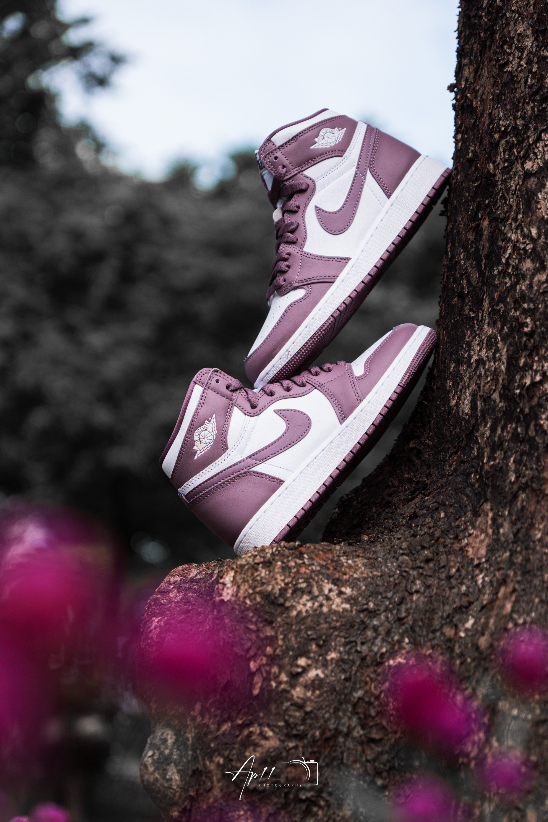 「紫罗兰配色」全新Air Jordan 1 "Sky J Mauve"！