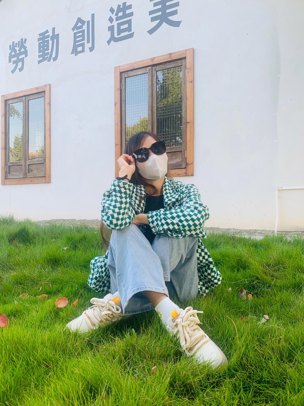 周末出去玩穿了这双高颜值的板鞋鞋❗️❗️