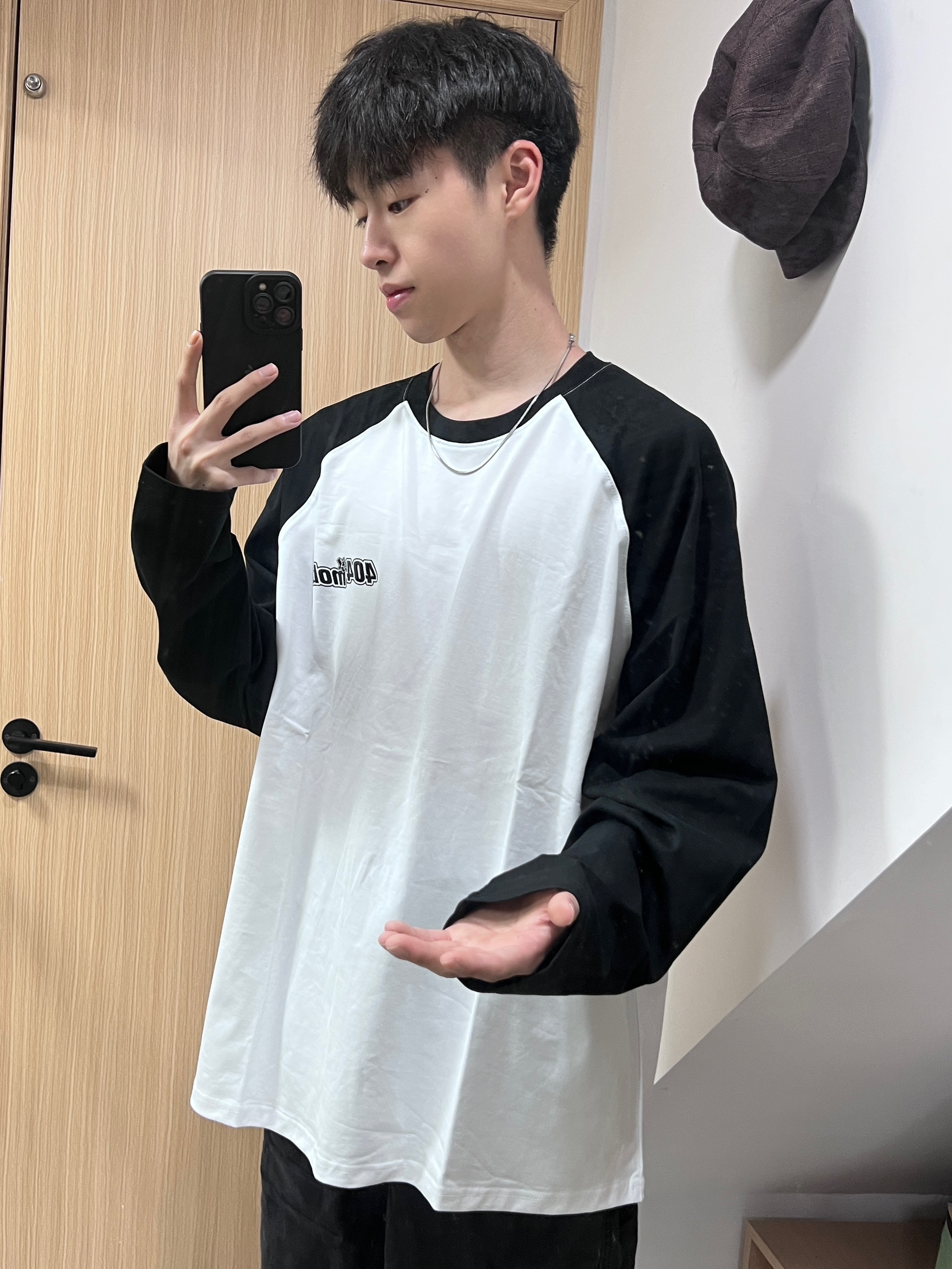 Ootd/拼接长袖