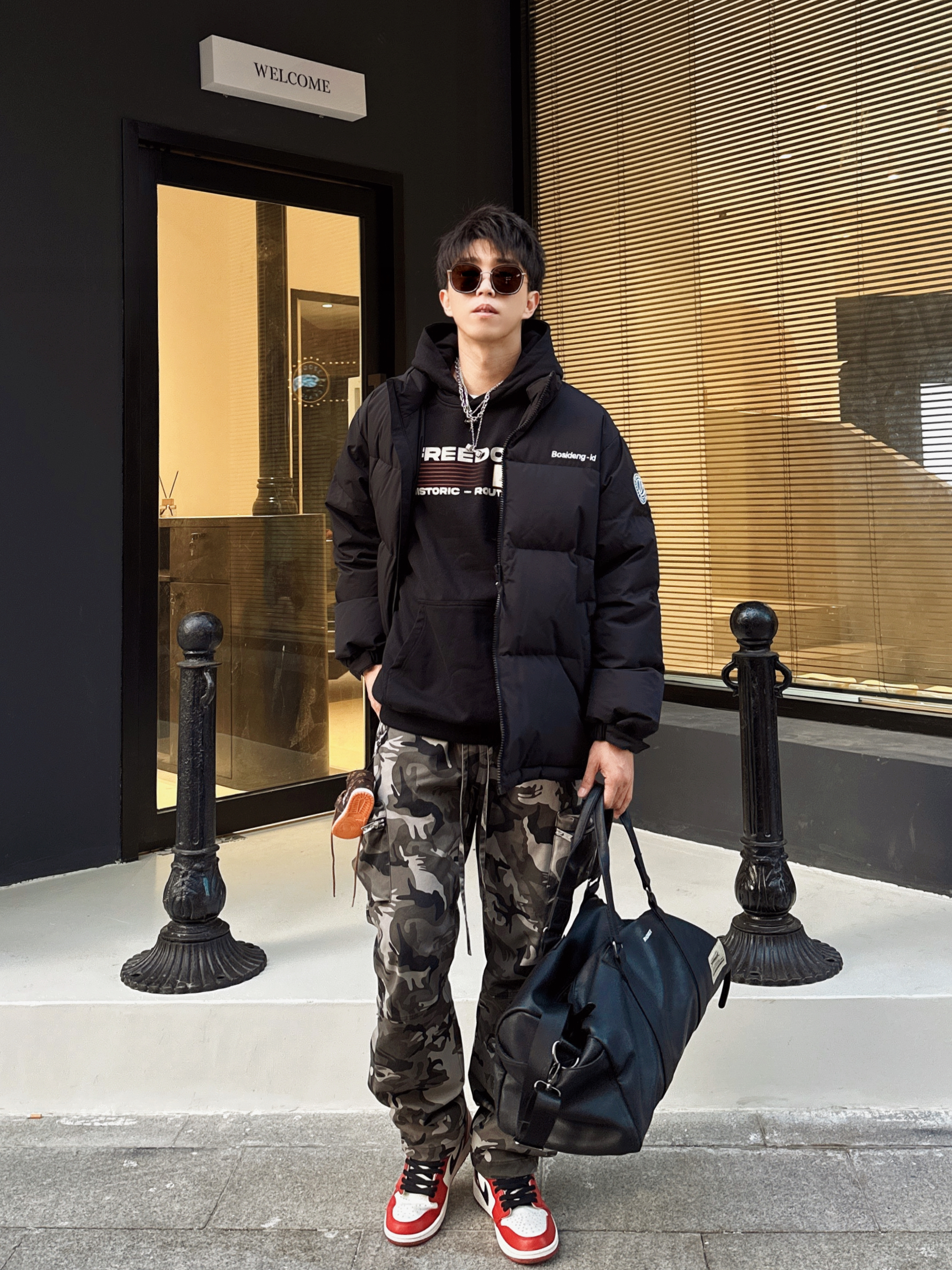美式OOTD｜❄️冬天也要把美式街头发扬光大❗️