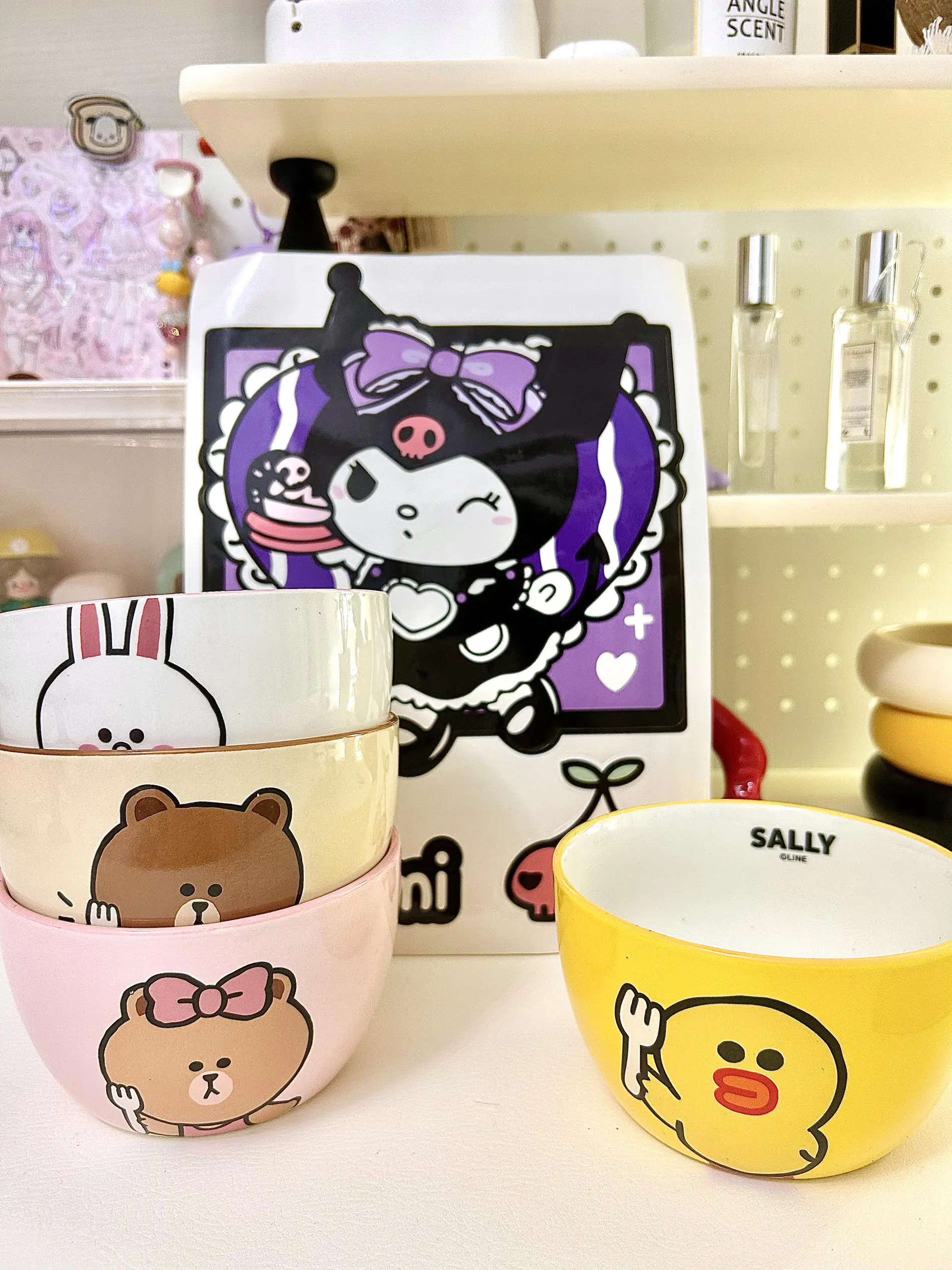 ꙳✧˖° 🍥 ᐝᥫᩣ这么可爱的碗我有点舍不得用~