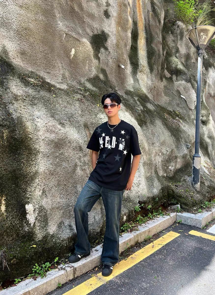 💥爆款来袭！MEDM 星星LOGO印花短袖T恤👕