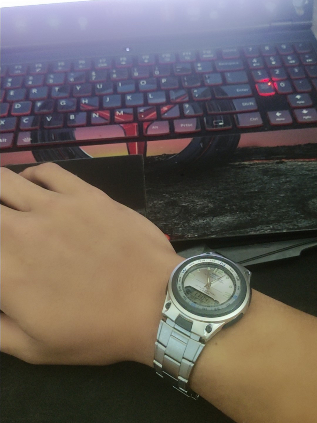 很有个性滴卡西欧手表⌚️