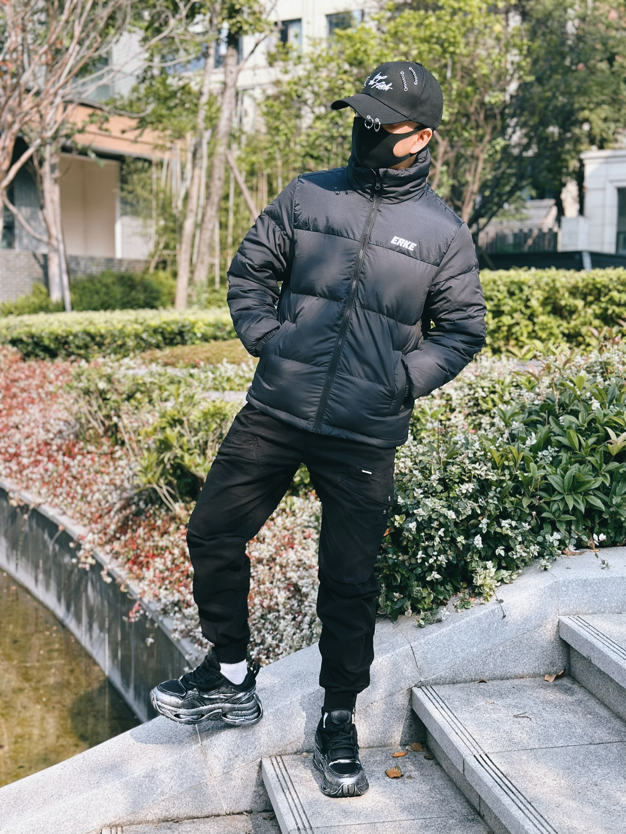 All black冬日里的男生经典穿搭分享！