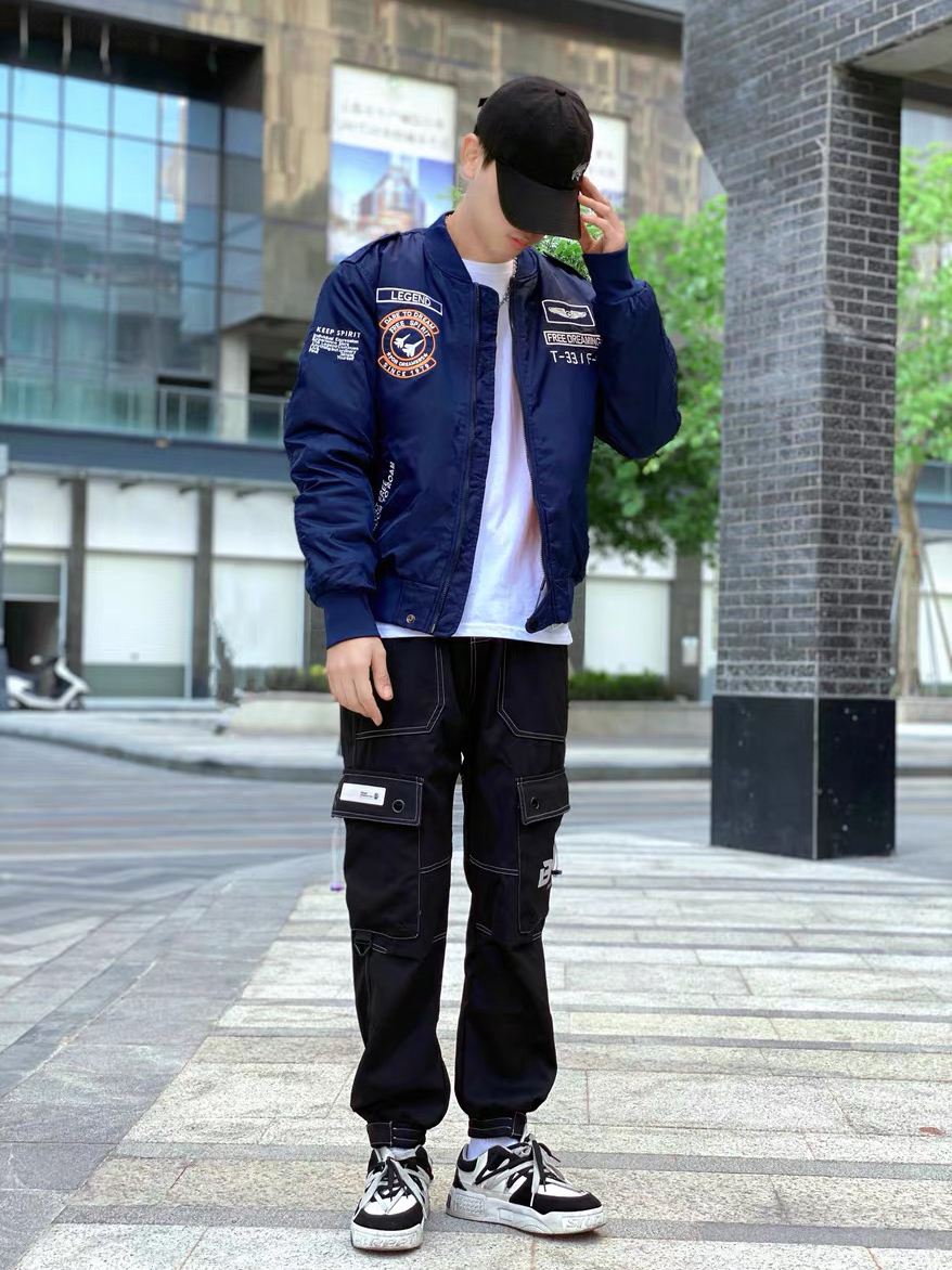 男生机能风穿搭