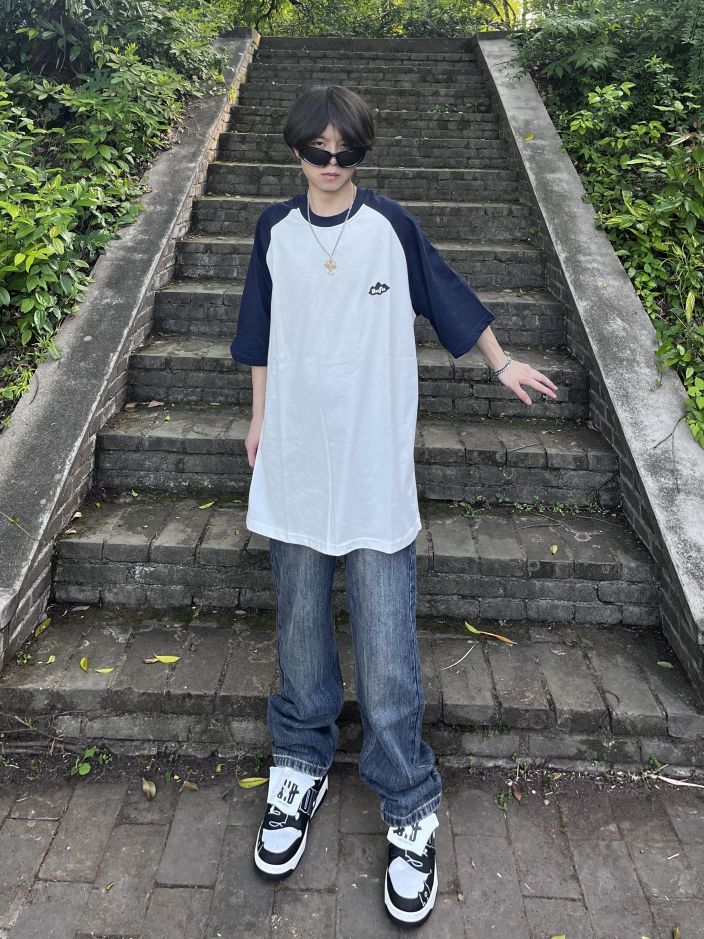 松弛感的活力穿搭❤简简单单就很好看