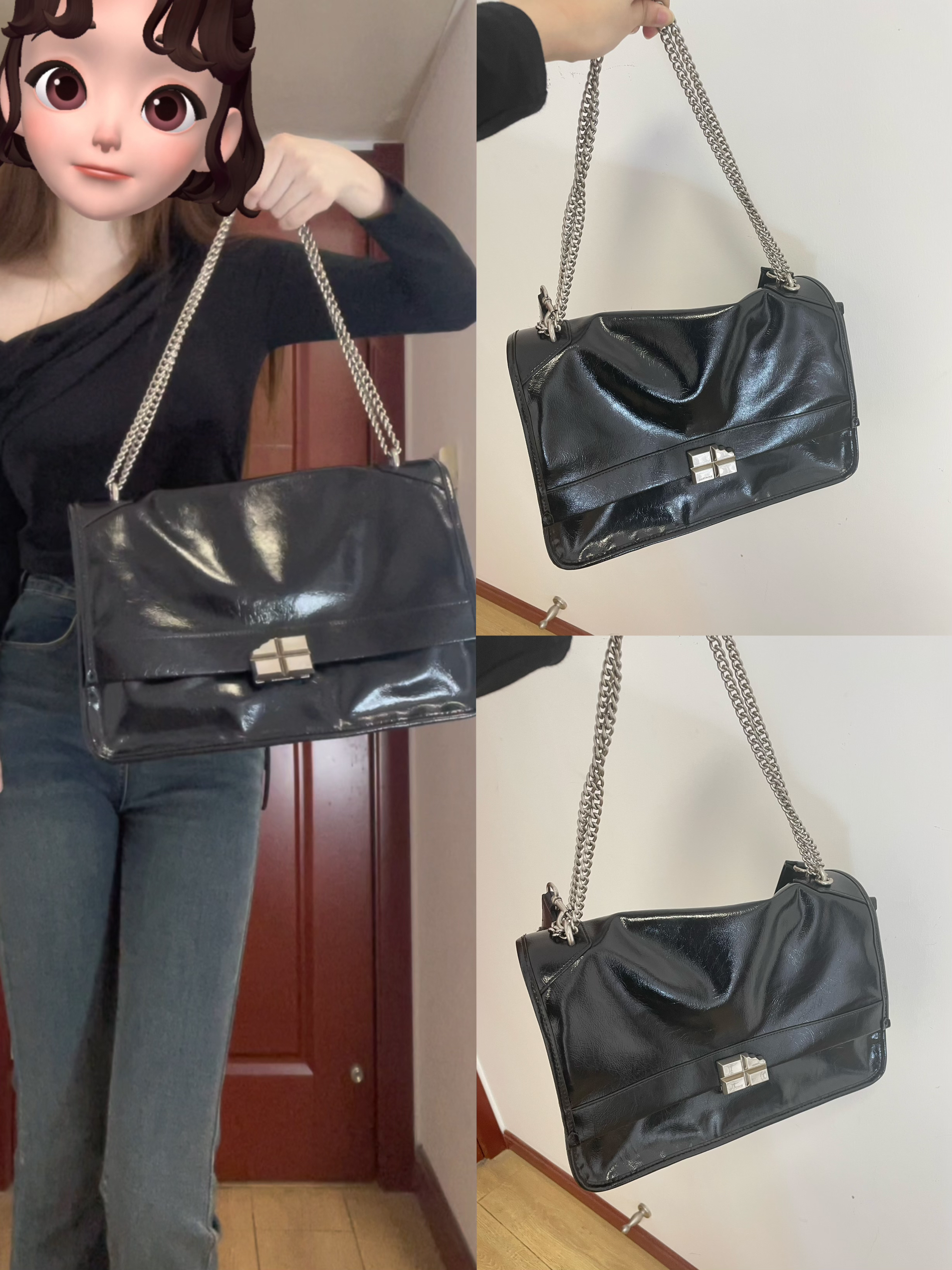 通勤背这个大包包👜也太能装啦~