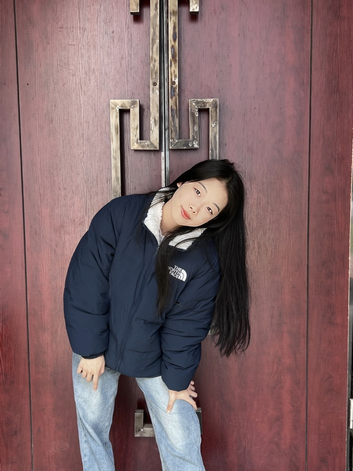 get双面穿的靓靓羽绒服啦