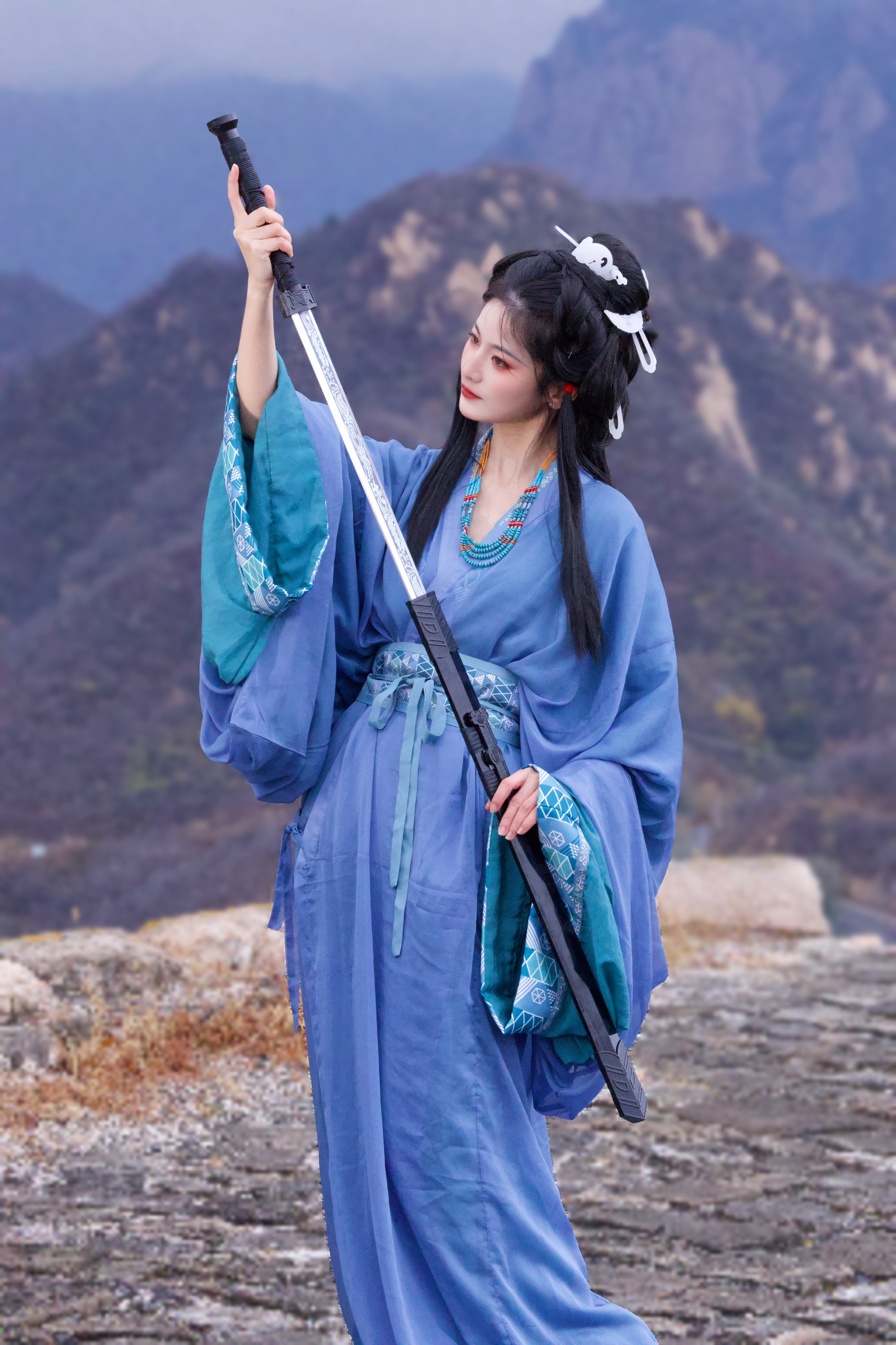 粉红色系层次感妆容