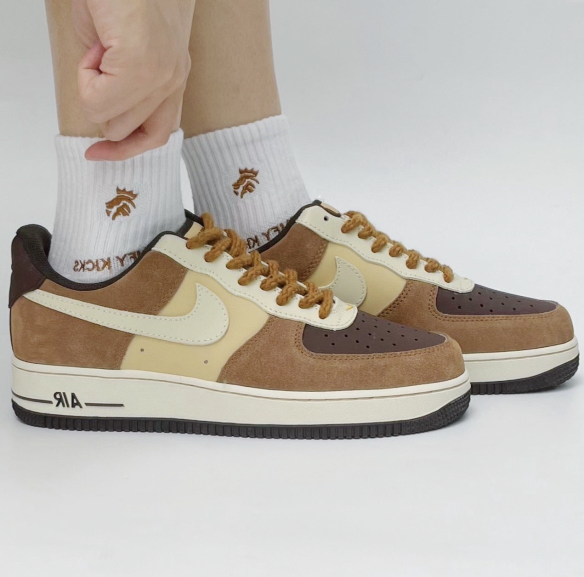 AF1米棕	秋冬系暖配色