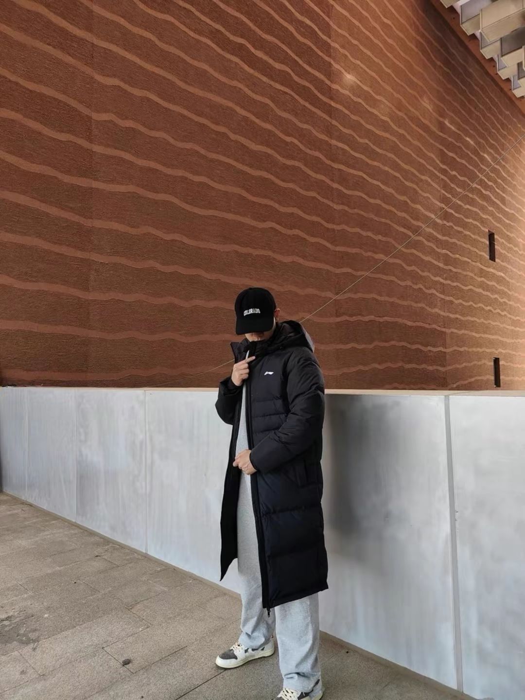 💫超级保暖🔥 Li Ning 字母刺绣立领长款羽绒服 ❄️