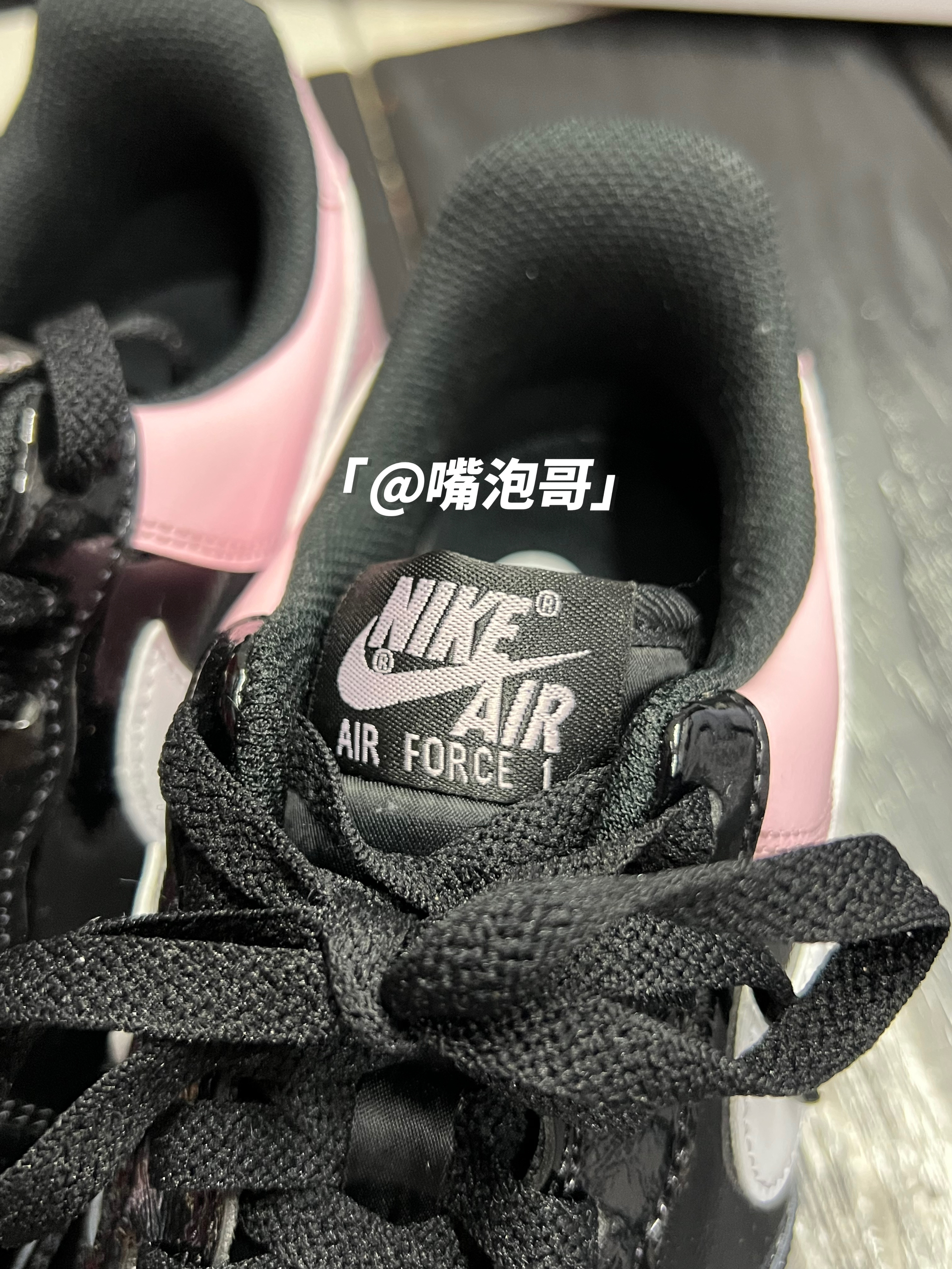 个性休闲板鞋 | Air Force 1 Low 黑粉拼接