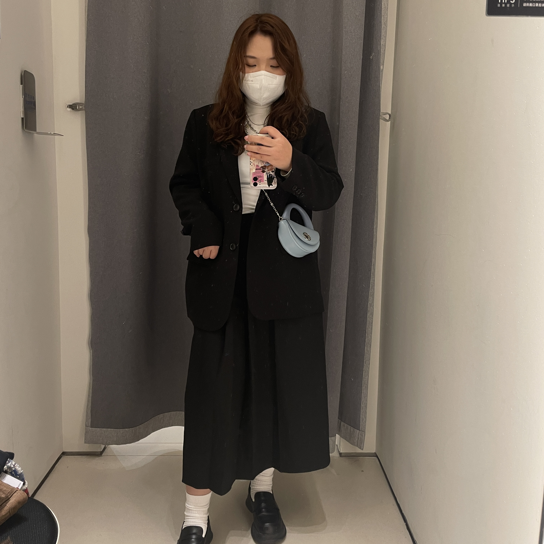 微胖穿搭 西装套装真的很遮肉