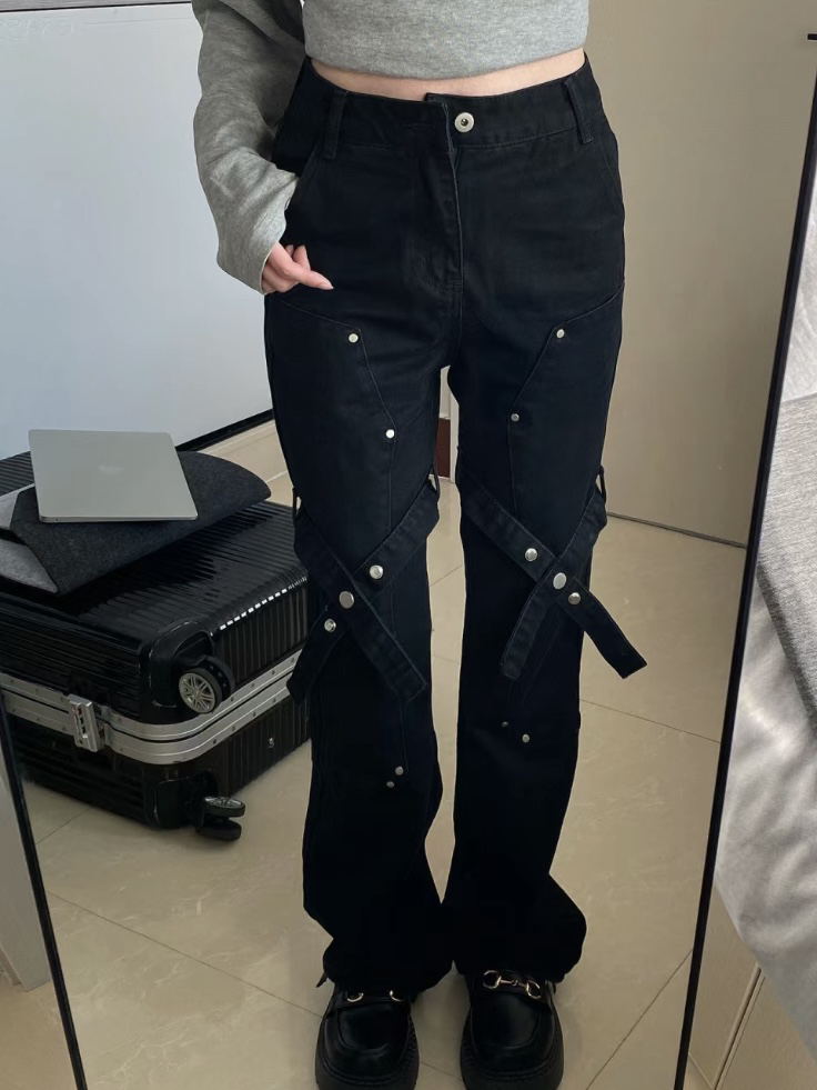 170140微胖高壮女生美式街头休闲百搭穿搭