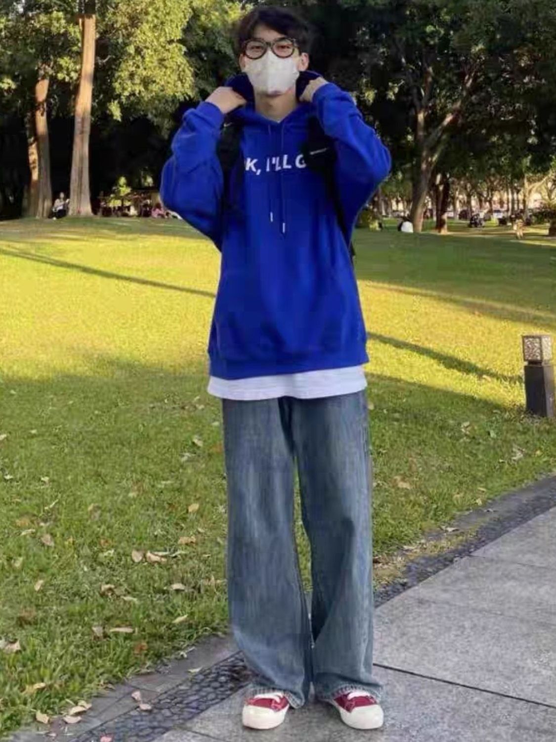 休闲秋天搭配裤子