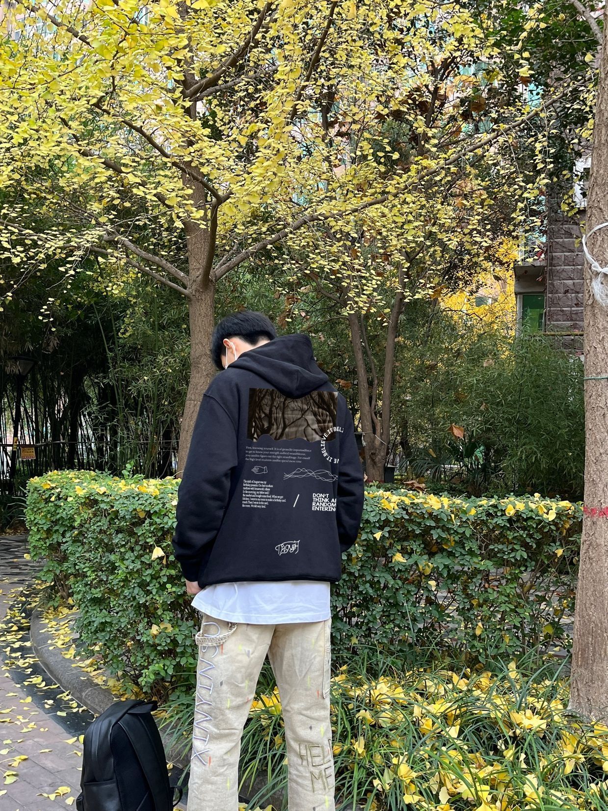 给男朋友买的这件卫衣质感绝了 嘎嘎好