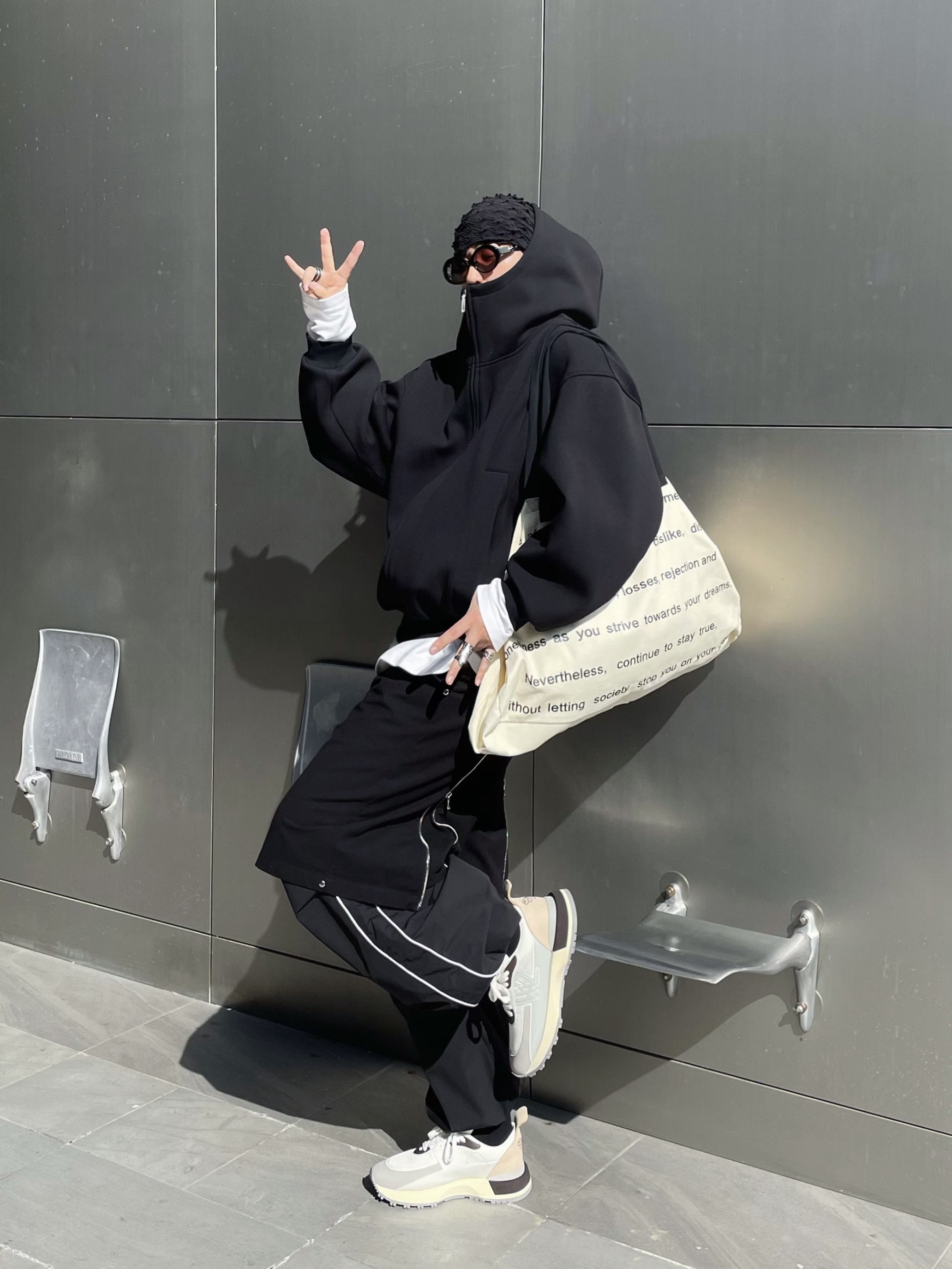 我说出门随便穿穿⚫️朋友说我真有心机真能演❔