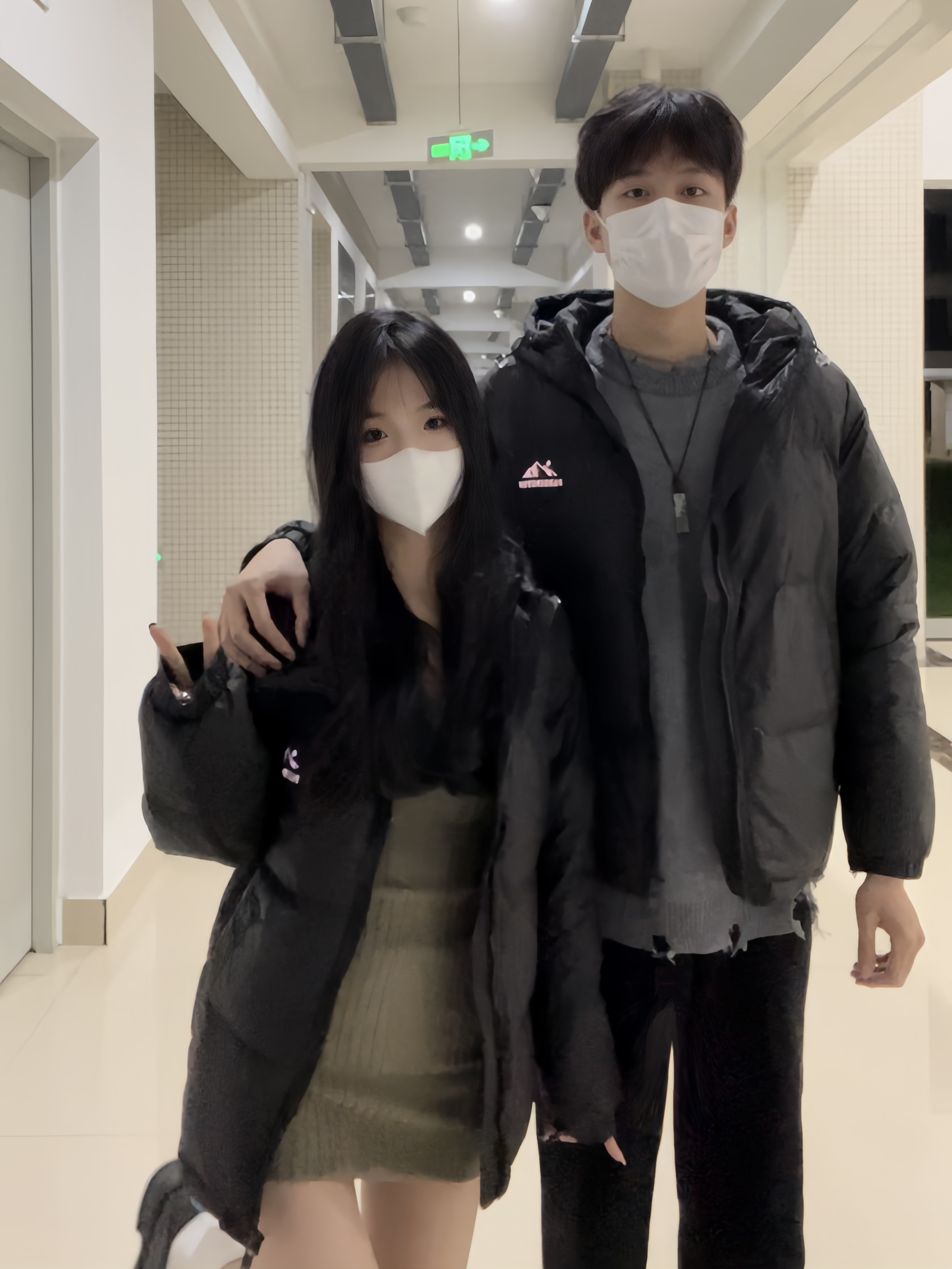 情侣穿搭｜❤️有颜值又有温度的白鸭绒羽绒服!!