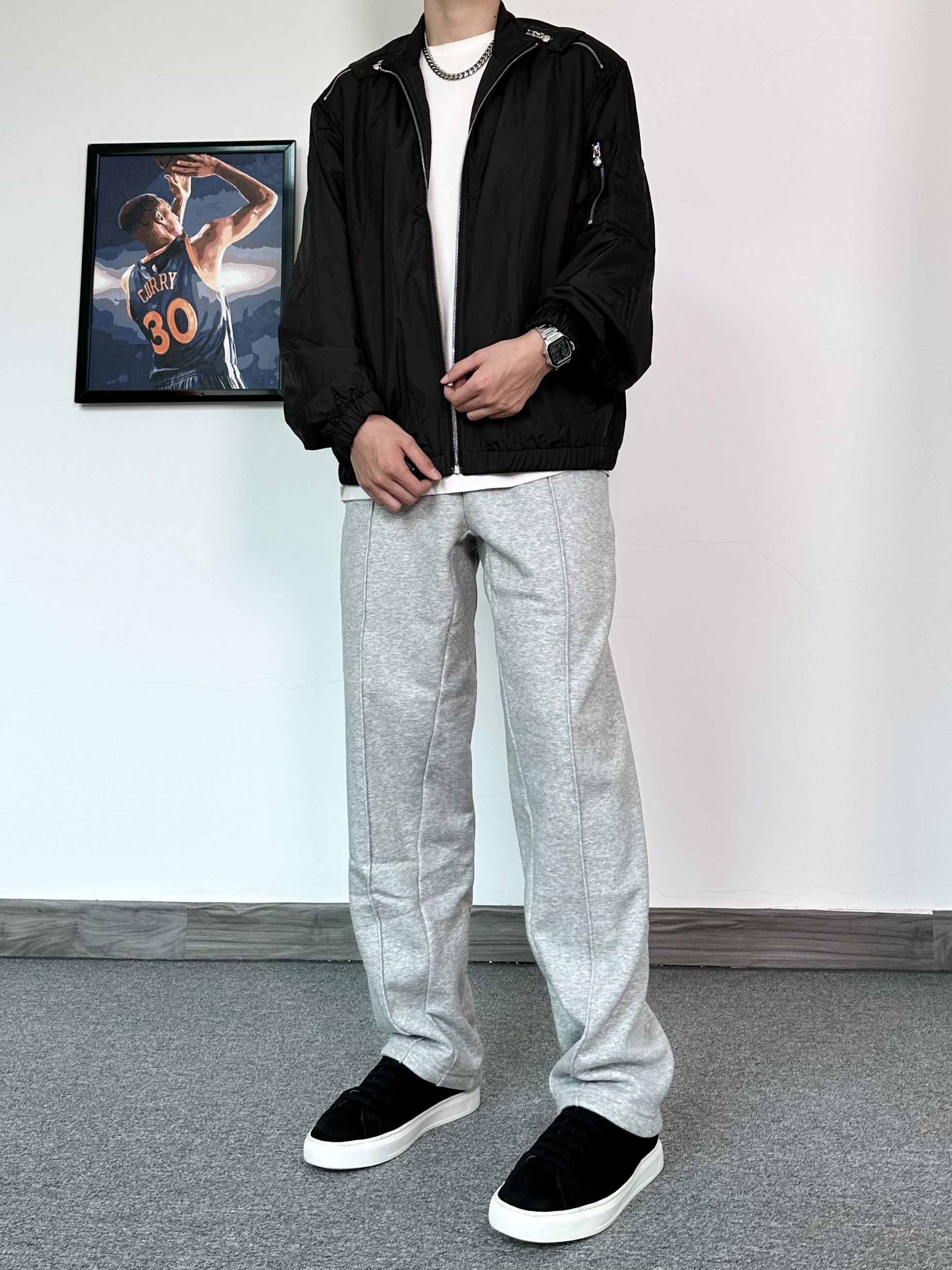 OOTD｜秋冬黑白灰穿搭太高级啦！