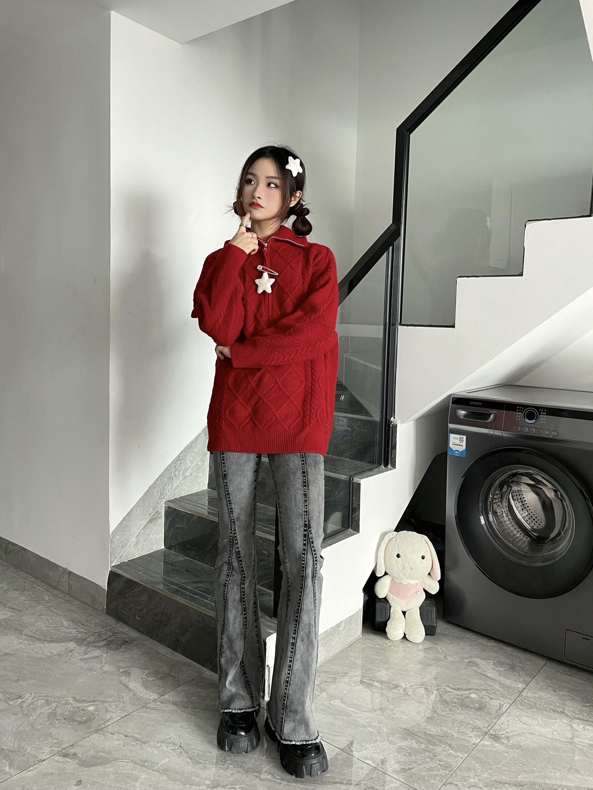 摆脱路人感还得穿中国红❤️跨年战衣备好了！