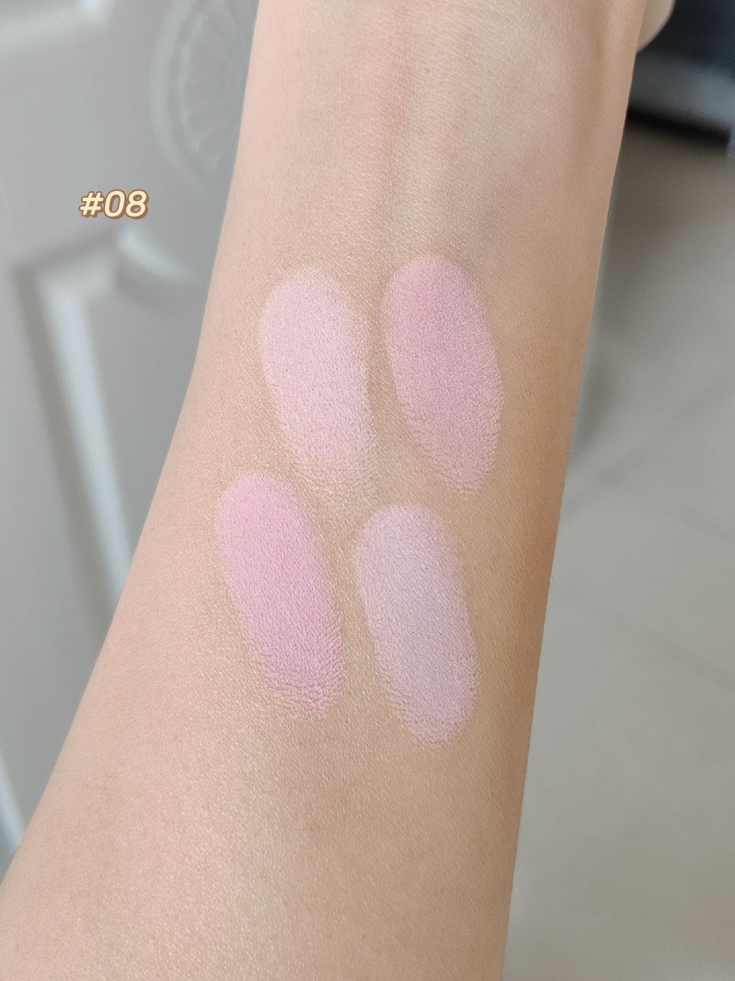 韩系嫩门!!冰激凌腮红全试色~