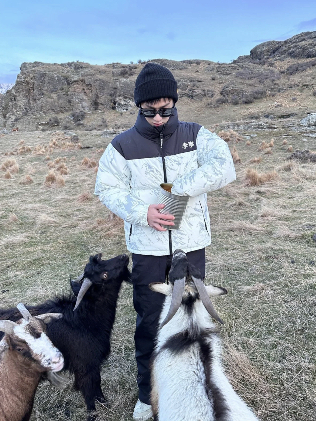 李宁的雪山系列收到啦！