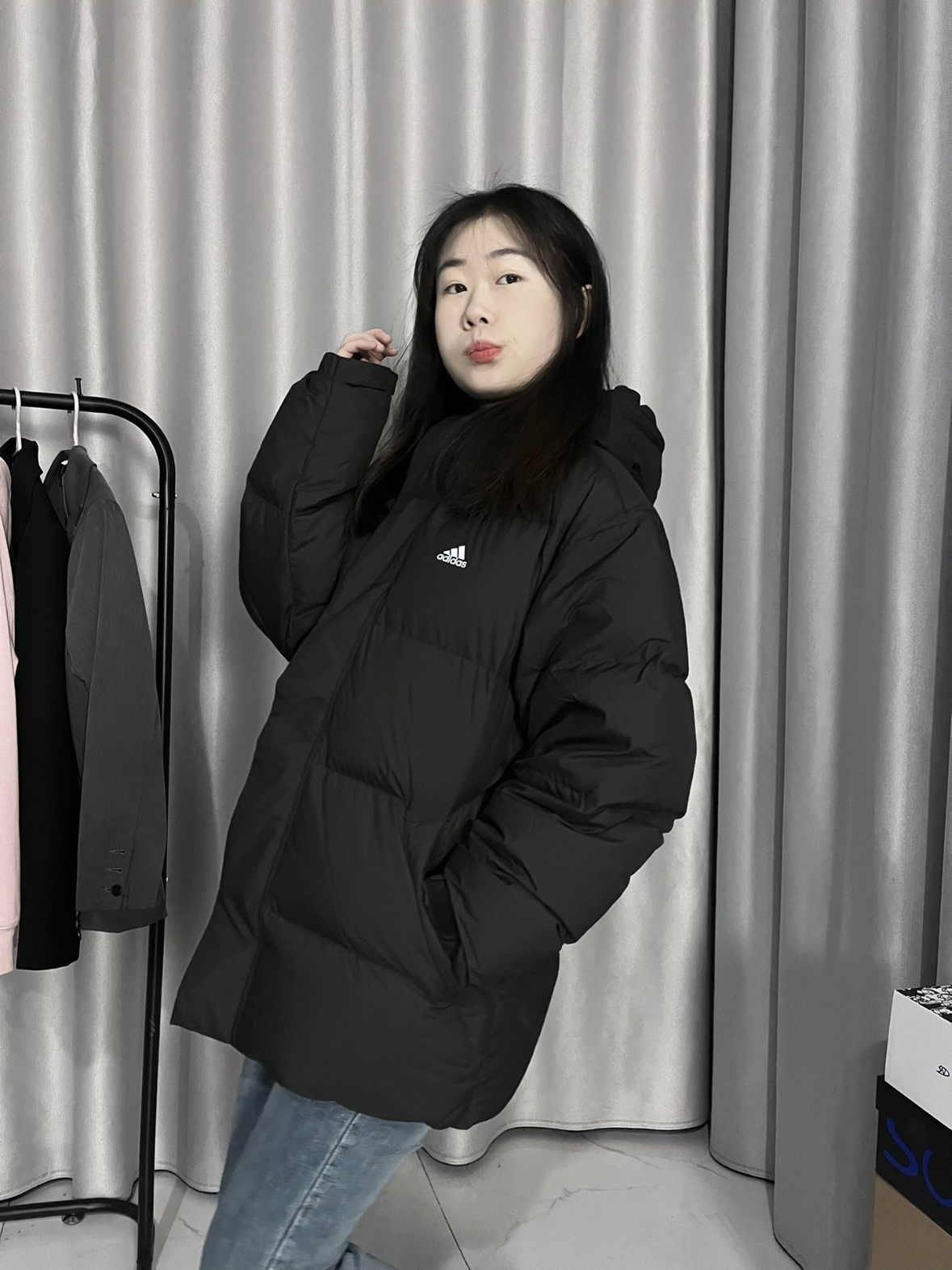 是冬天的酷女孩