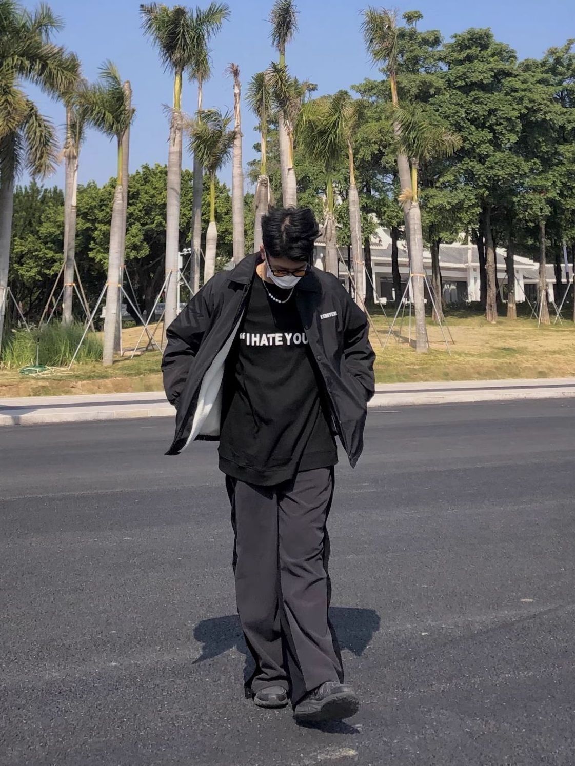 微微宽松秋日look