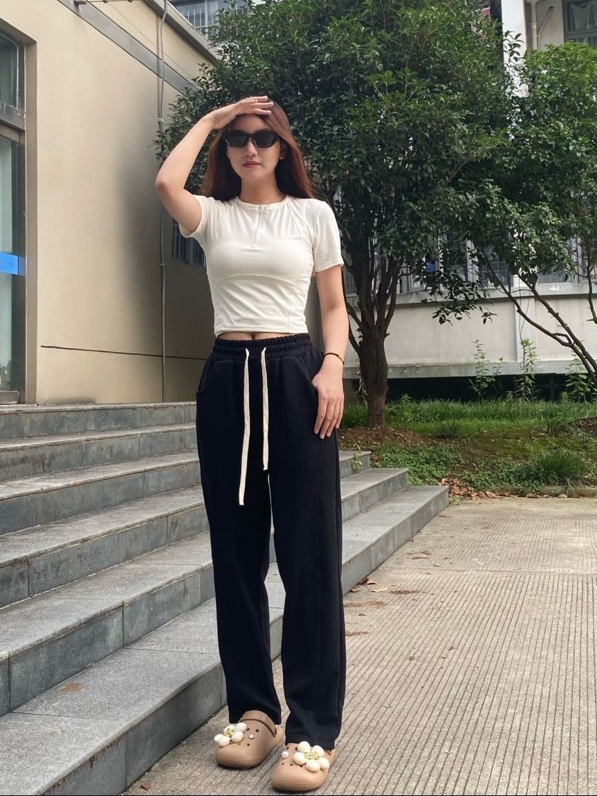 长款休闲的搭配