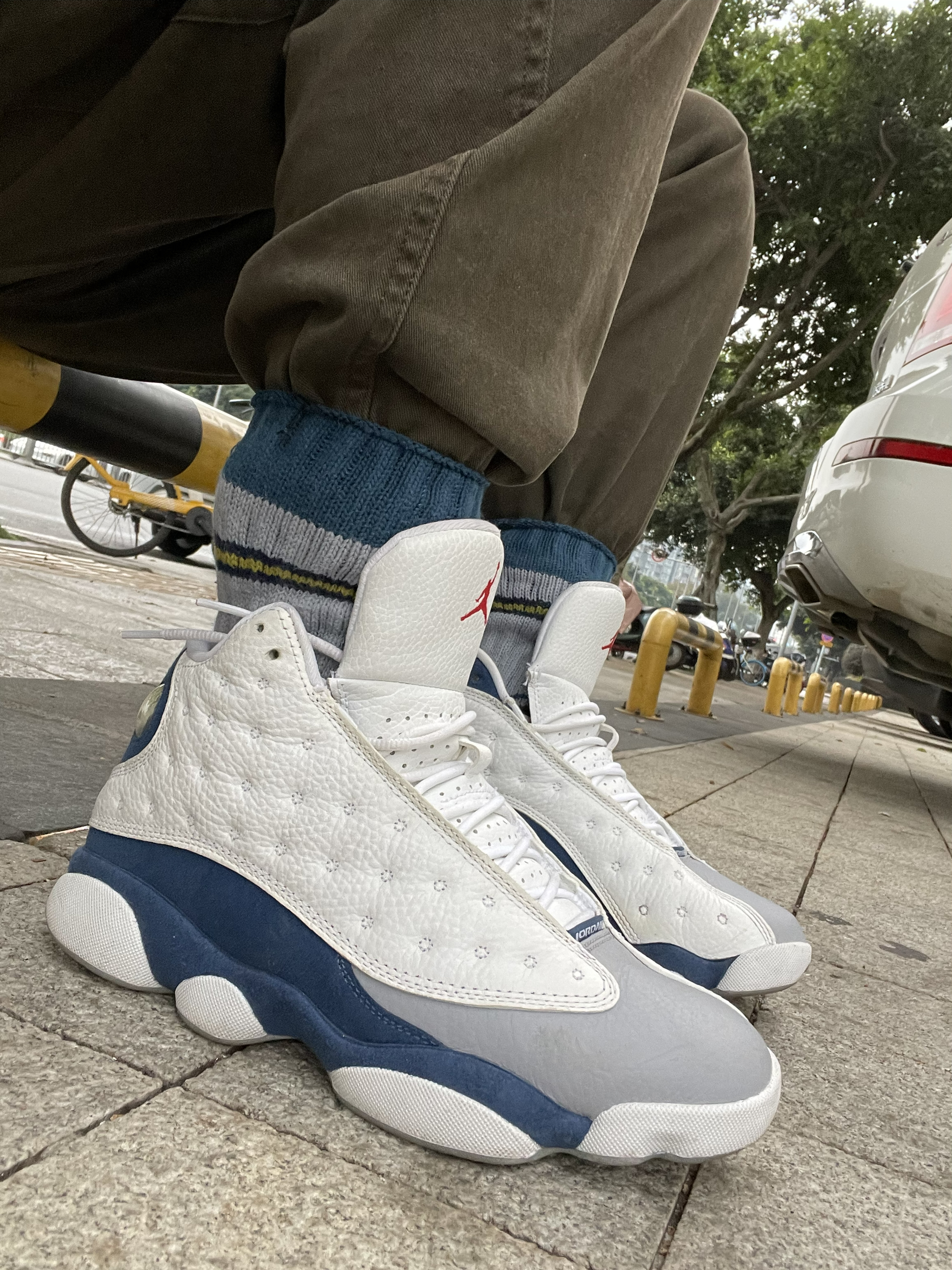 今天穿啥球鞋 aj13