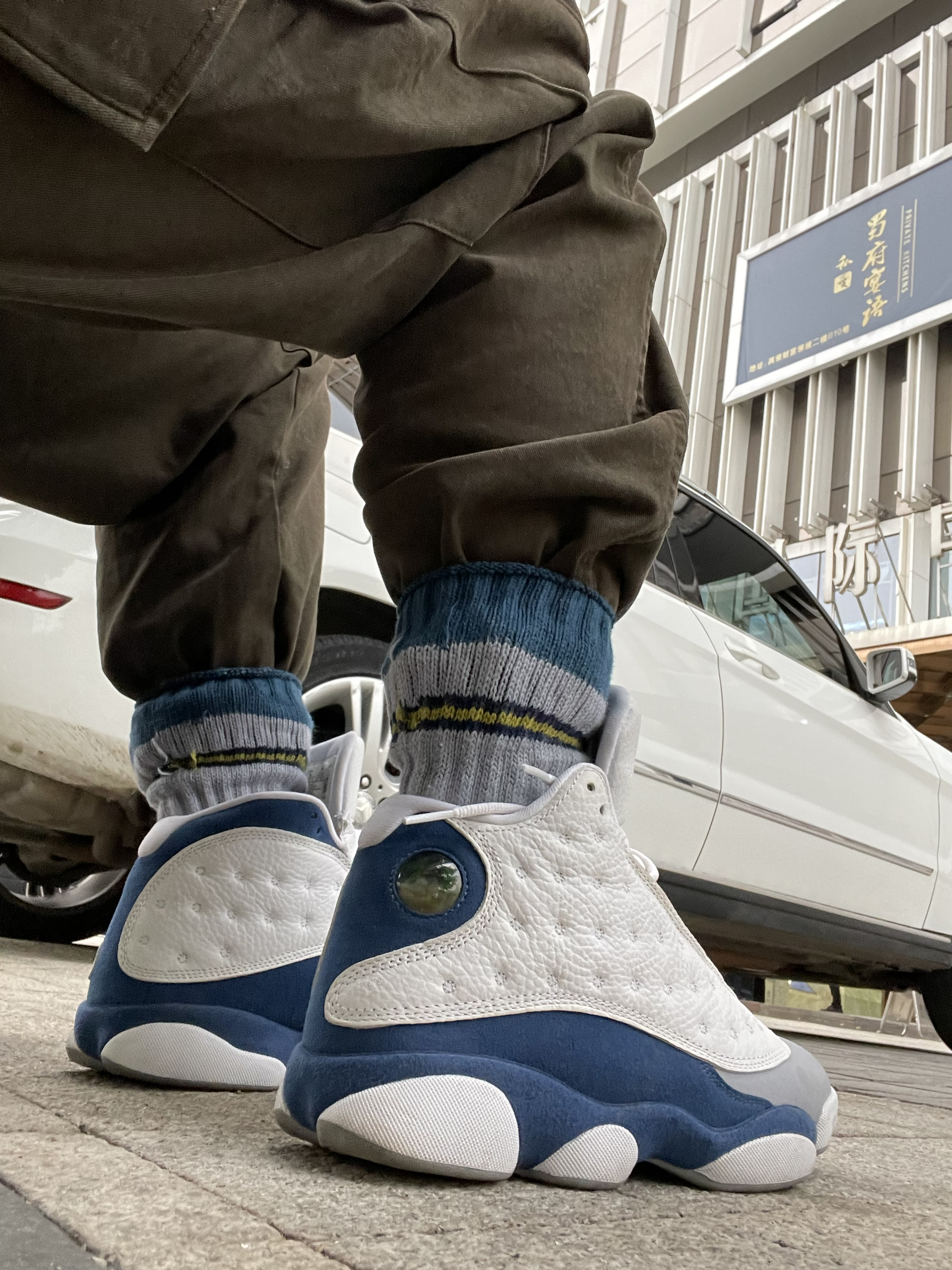 今天穿啥球鞋 aj13