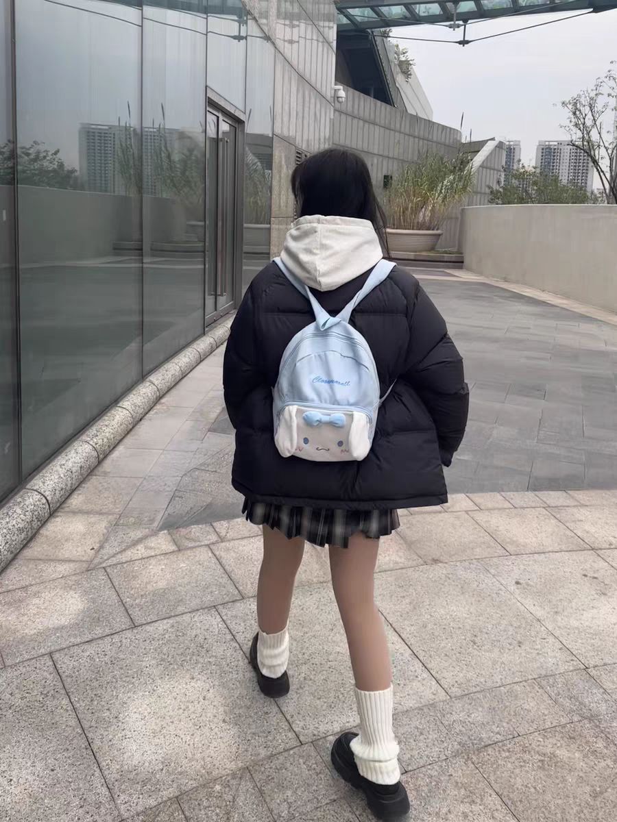 ❄️❄️❄️冬日保暖秘诀——森马短款轻薄加厚保暖立领面包羽绒服❄️❄️❄️