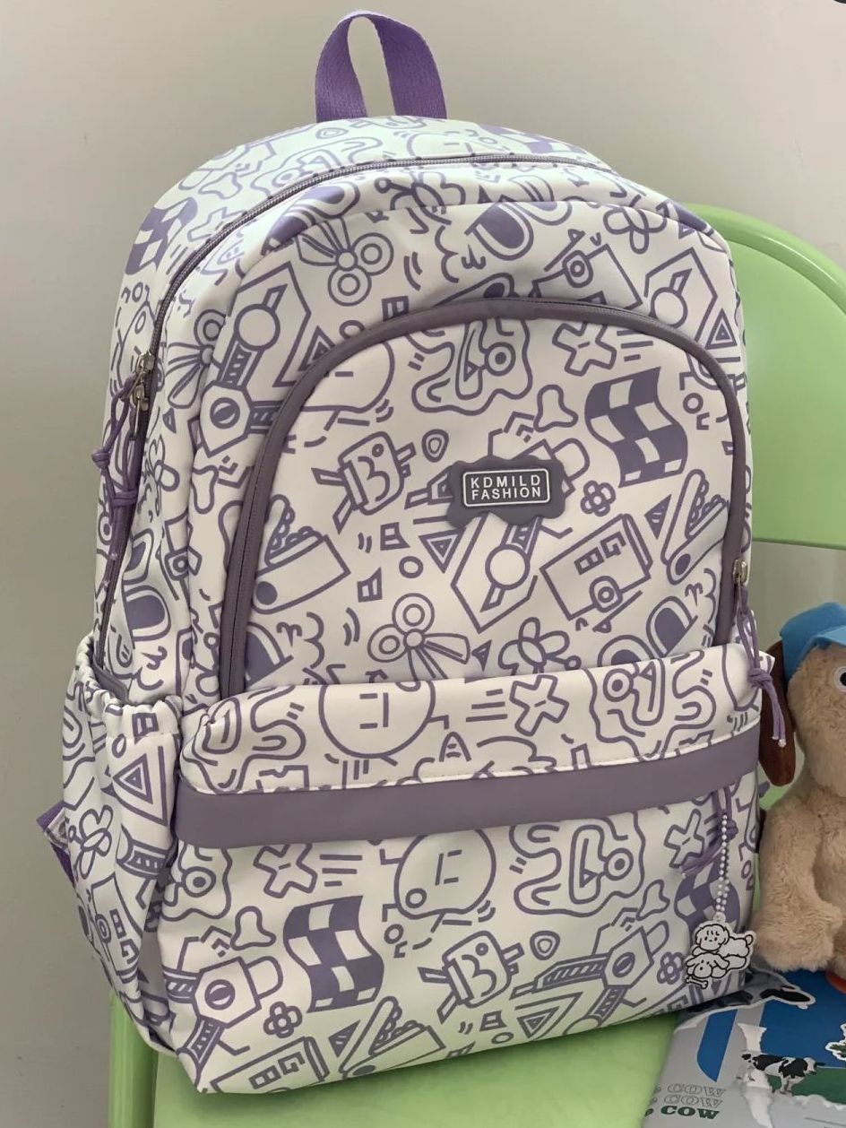 淘到了一直超级漂亮的书包